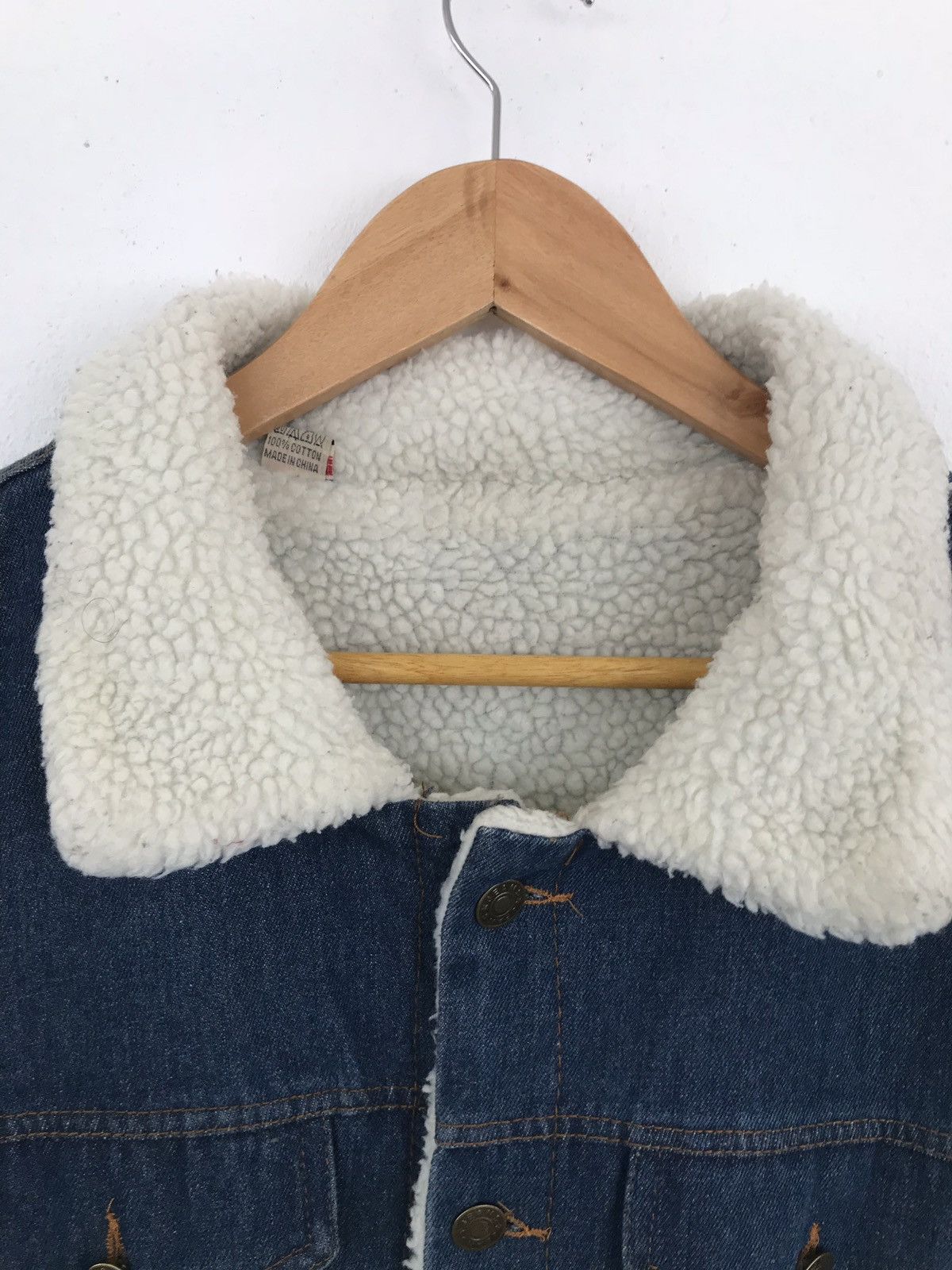Vintage Vintage 60's Jean Sherpa Jacket Size US L / EU 52-54 / 3 - 4 Thumbnail