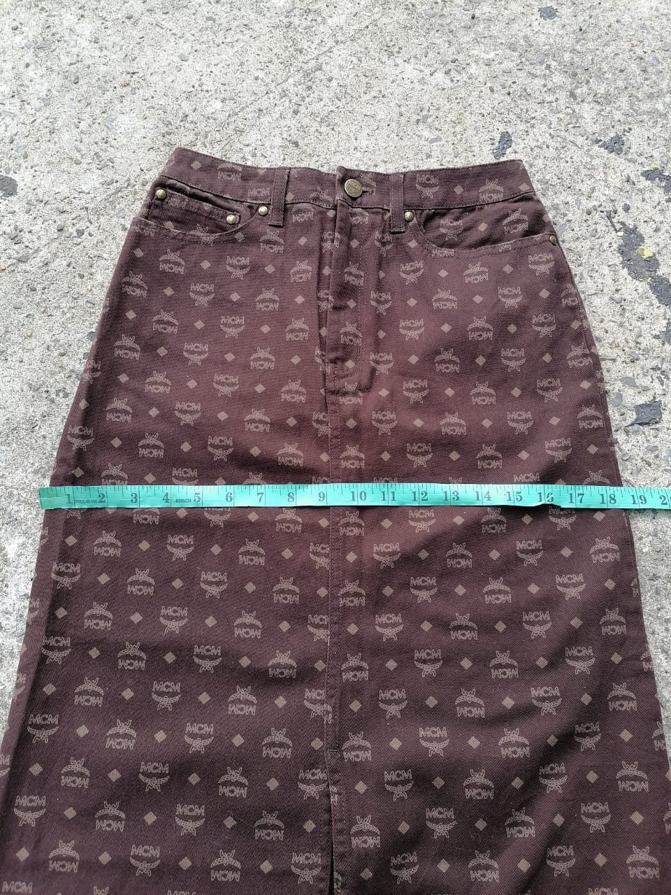 MCM MCM Monogram Skirt Size 26" / US 2 / IT 38 - 5 Thumbnail