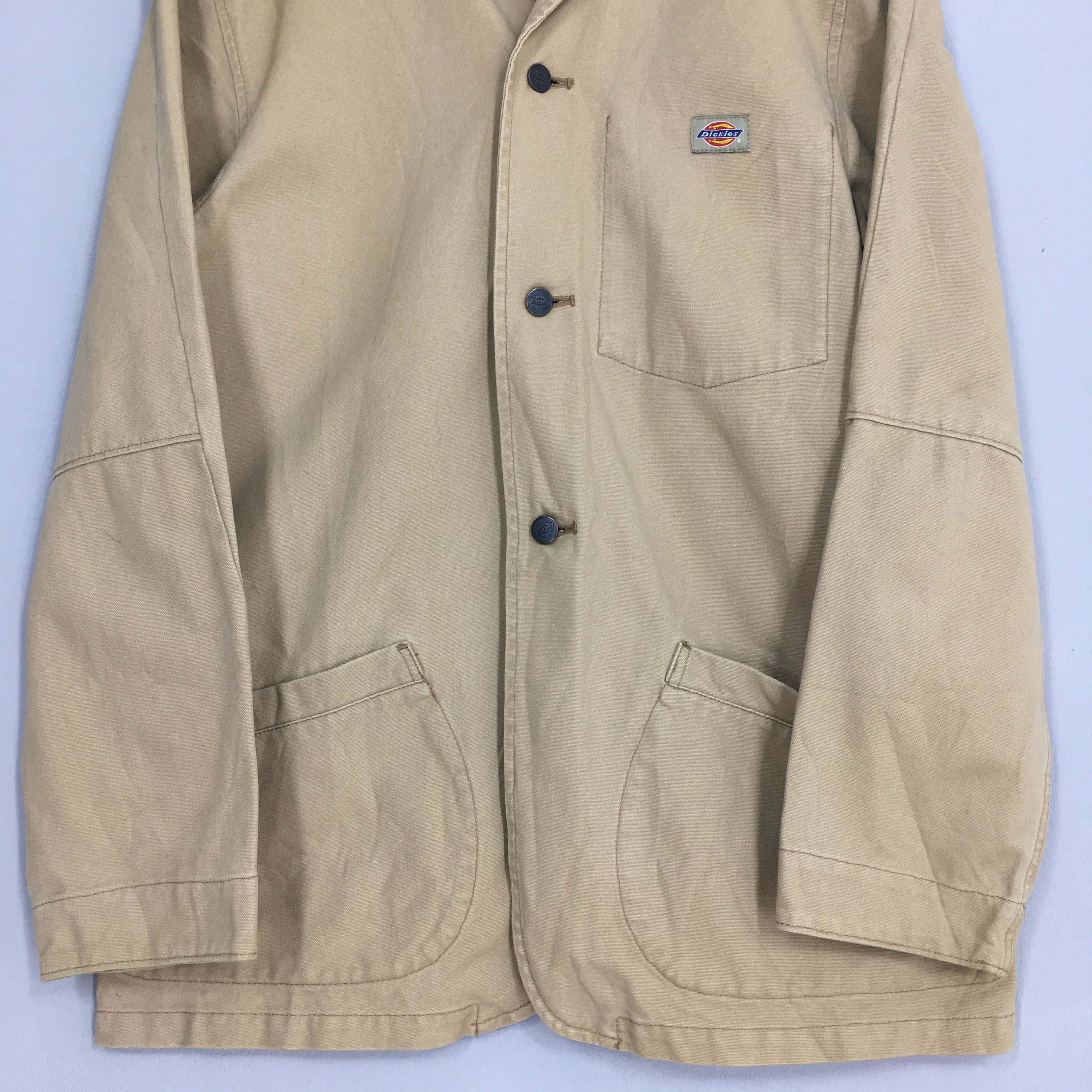 Dickies Vintage Dickies Worker Denim Workwear Jacket Large Size US L / EU 52-54 / 3 - 3 Thumbnail