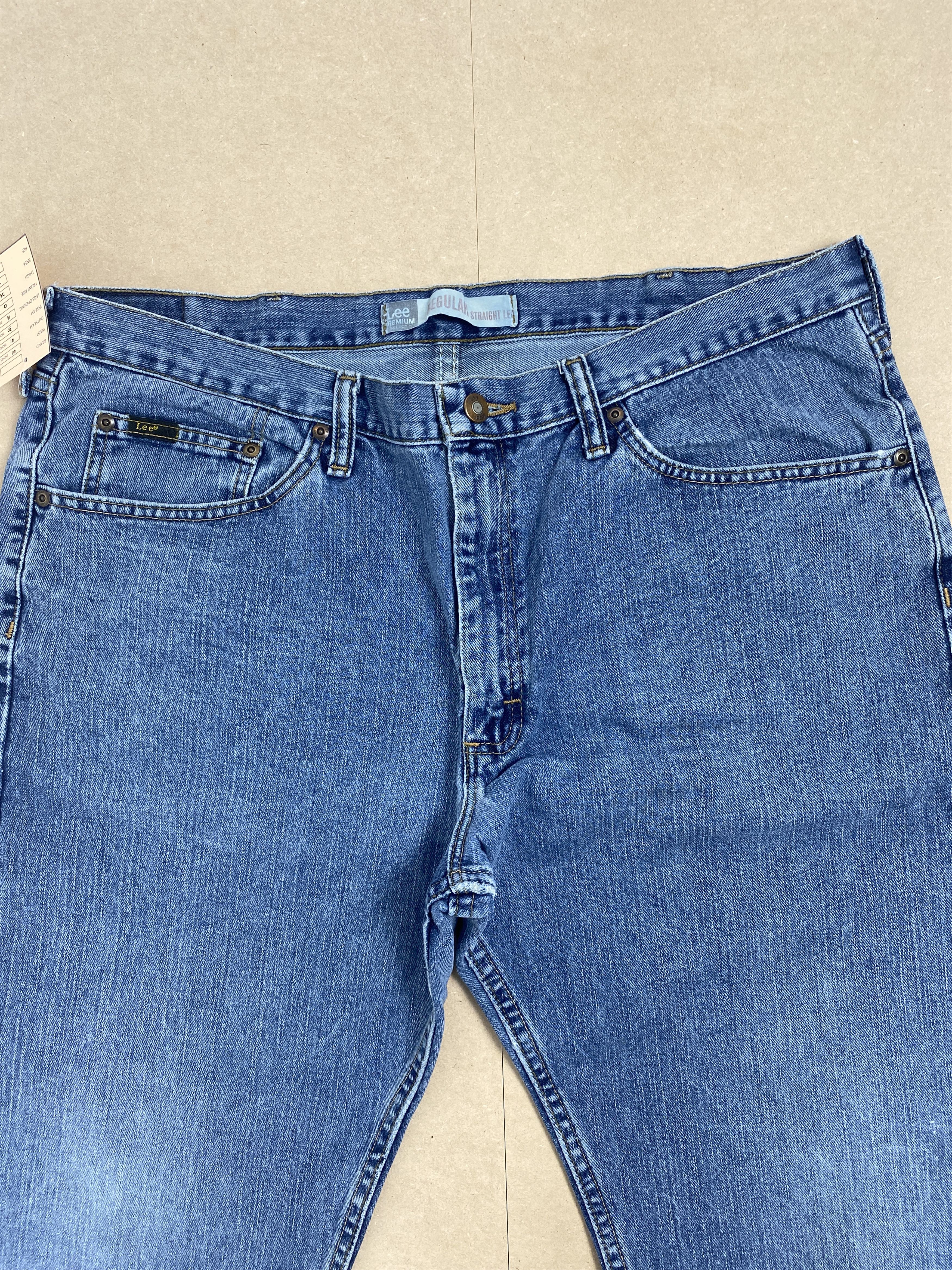 Lee Vintage Lee Straight Cut Blue Jeans Size US 40 / EU 56 - 2 Thumbnail