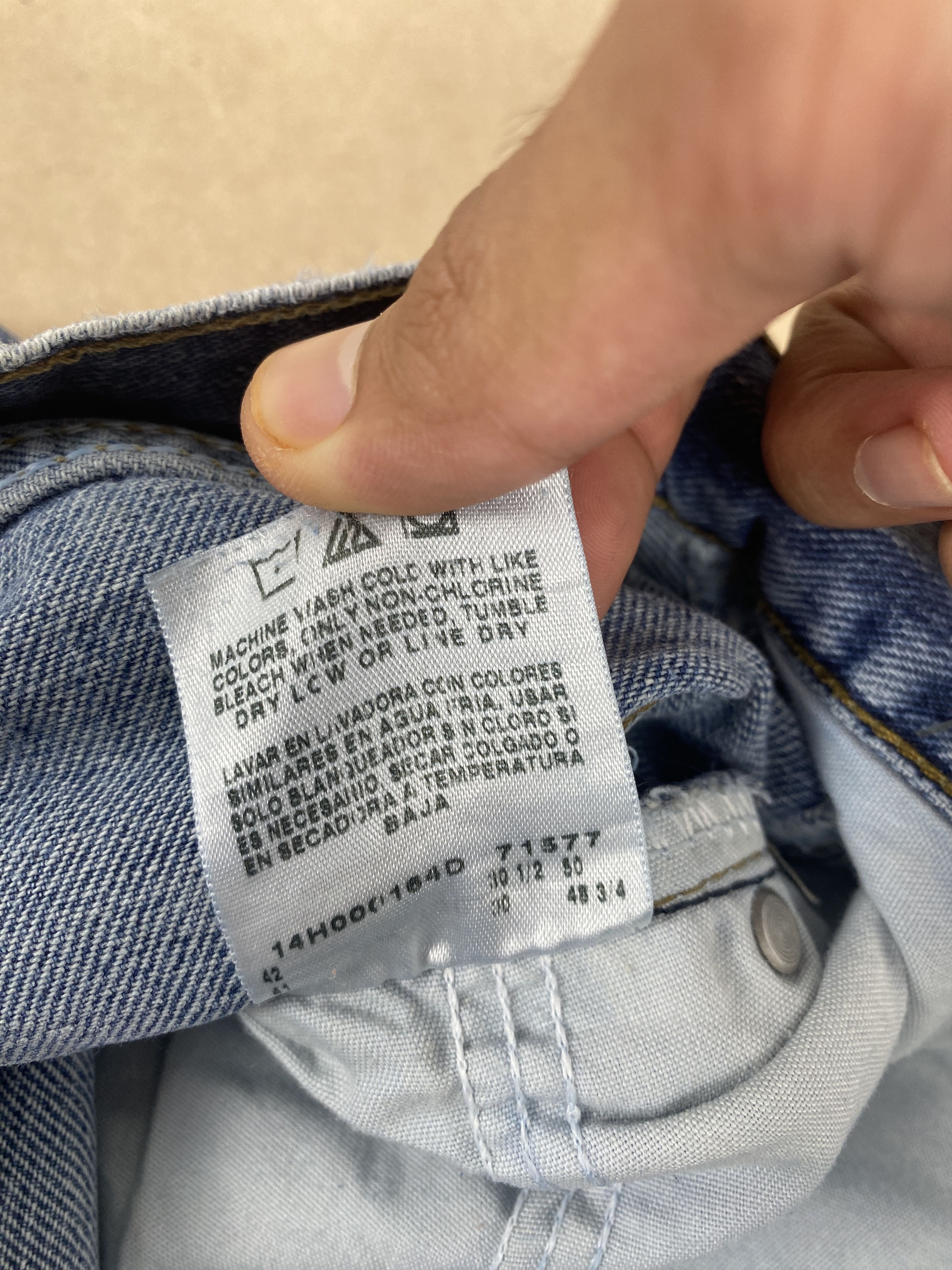 Lee Vintage Lee Straight Cut Blue Jeans Size US 40 / EU 56 - 11 Thumbnail