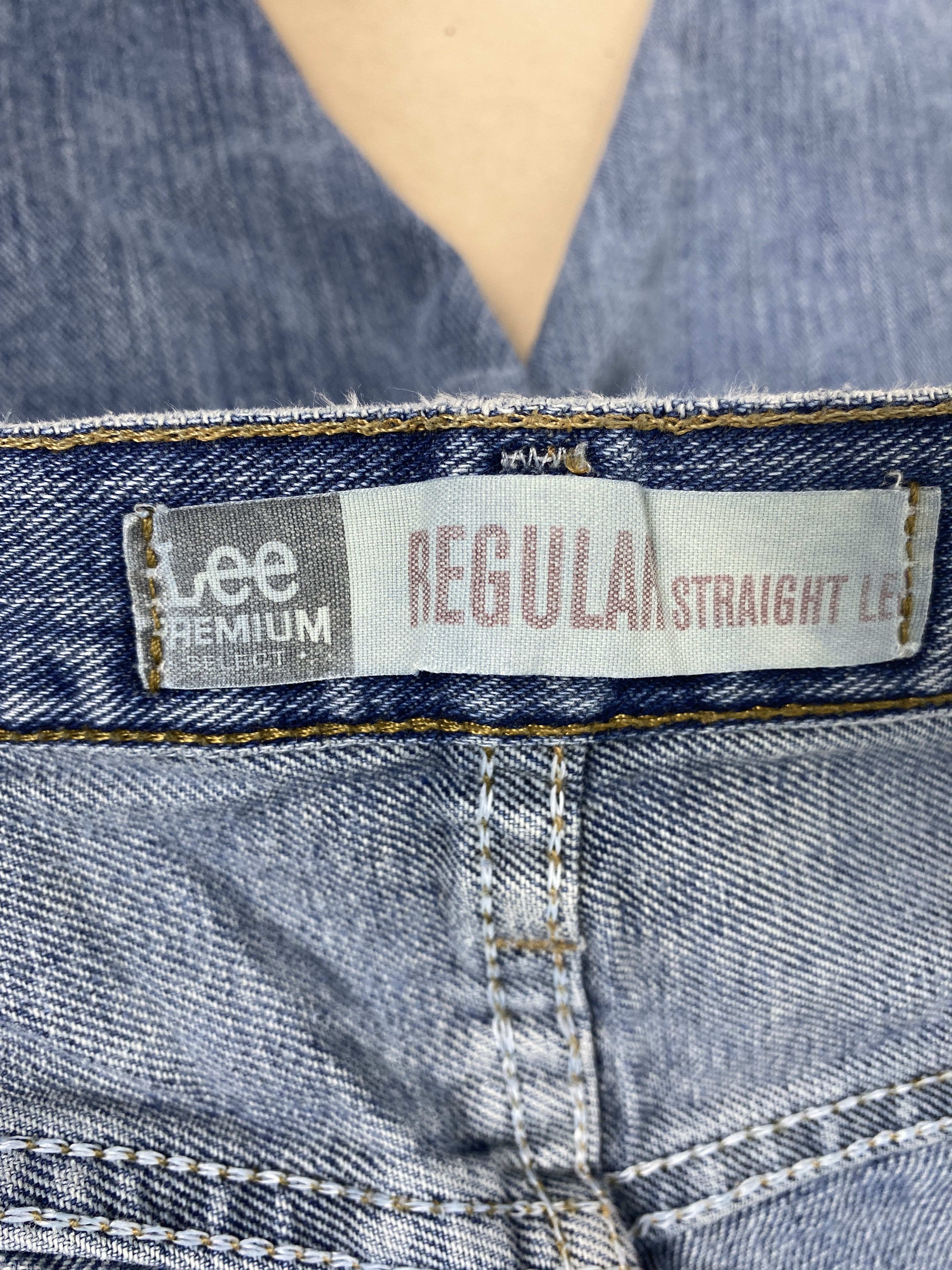 Lee Vintage Lee Straight Cut Blue Jeans Size US 40 / EU 56 - 9 Thumbnail