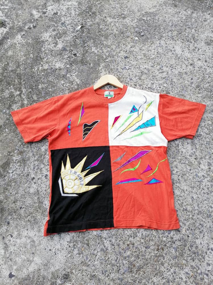 Designer F. M. Golf Embroidered Tee Size US M / EU 48-50 / 2 - 1 Thumbnail