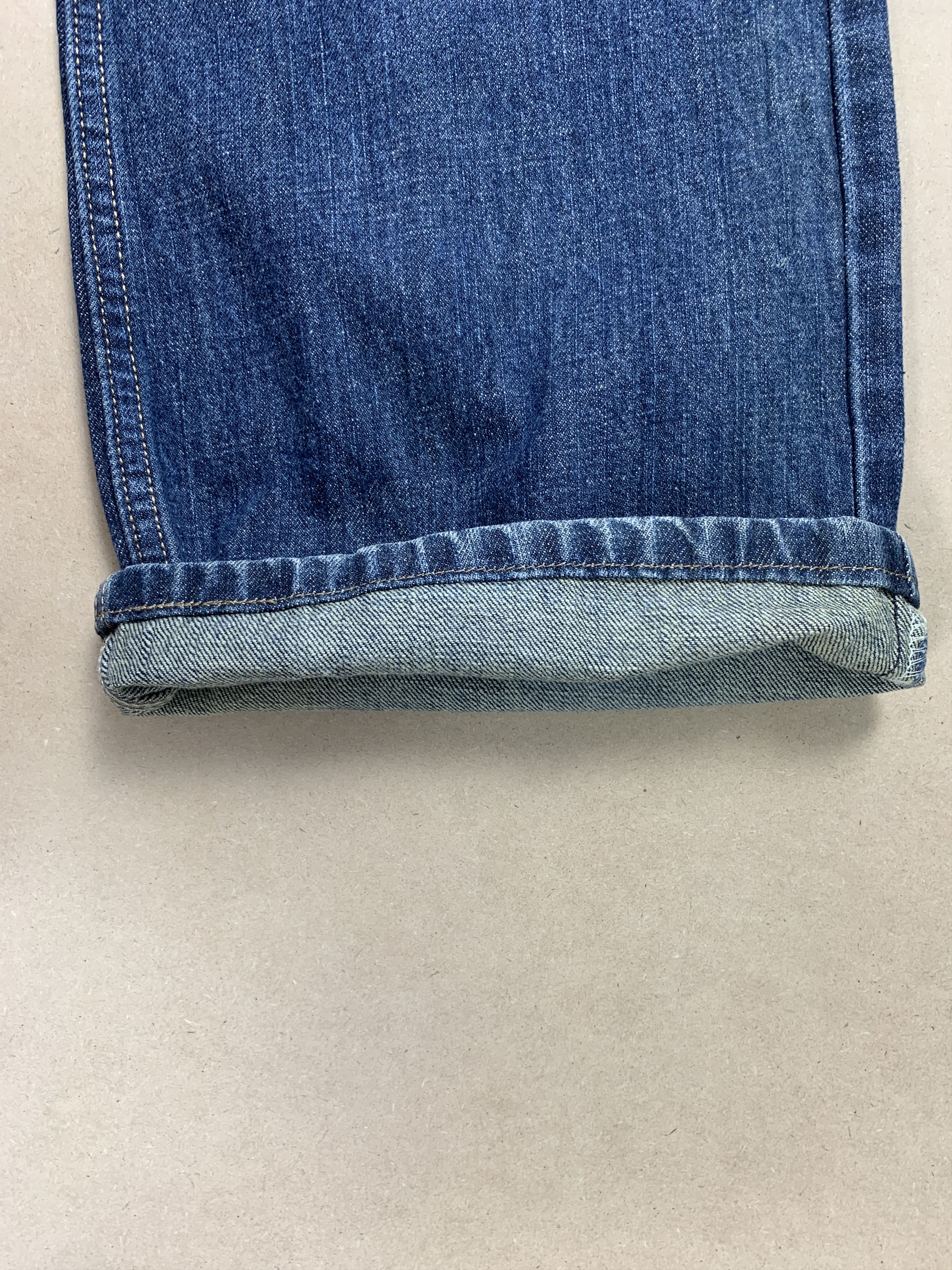 Levi's × Vintage Vintage LEVI'S 557 Relaxed Boot Blue Jeans Size US 34 / EU 50 - 4 Thumbnail