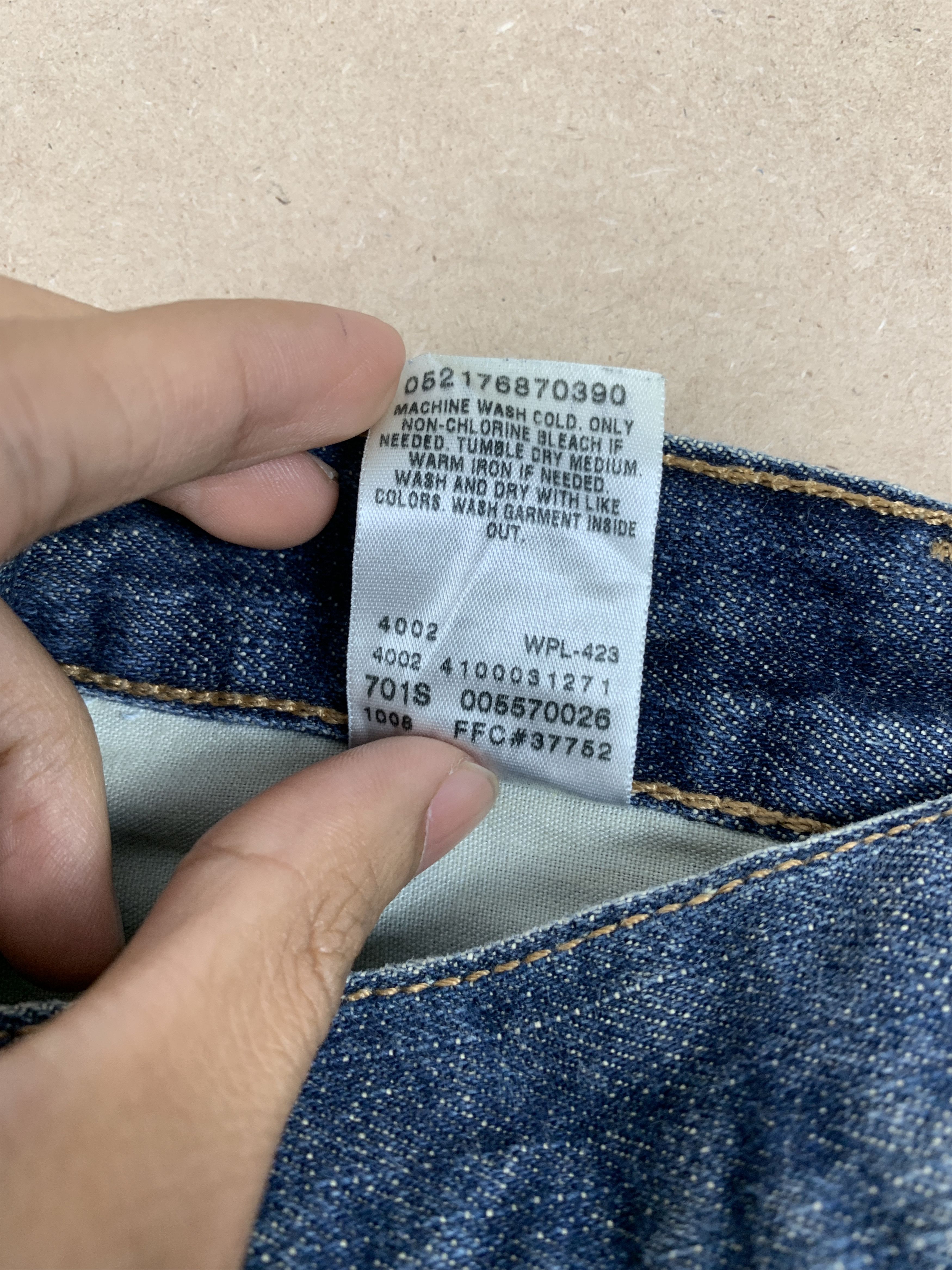 Levi's × Vintage Vintage LEVI'S 557 Relaxed Boot Blue Jeans Size US 34 / EU 50 - 10 Thumbnail