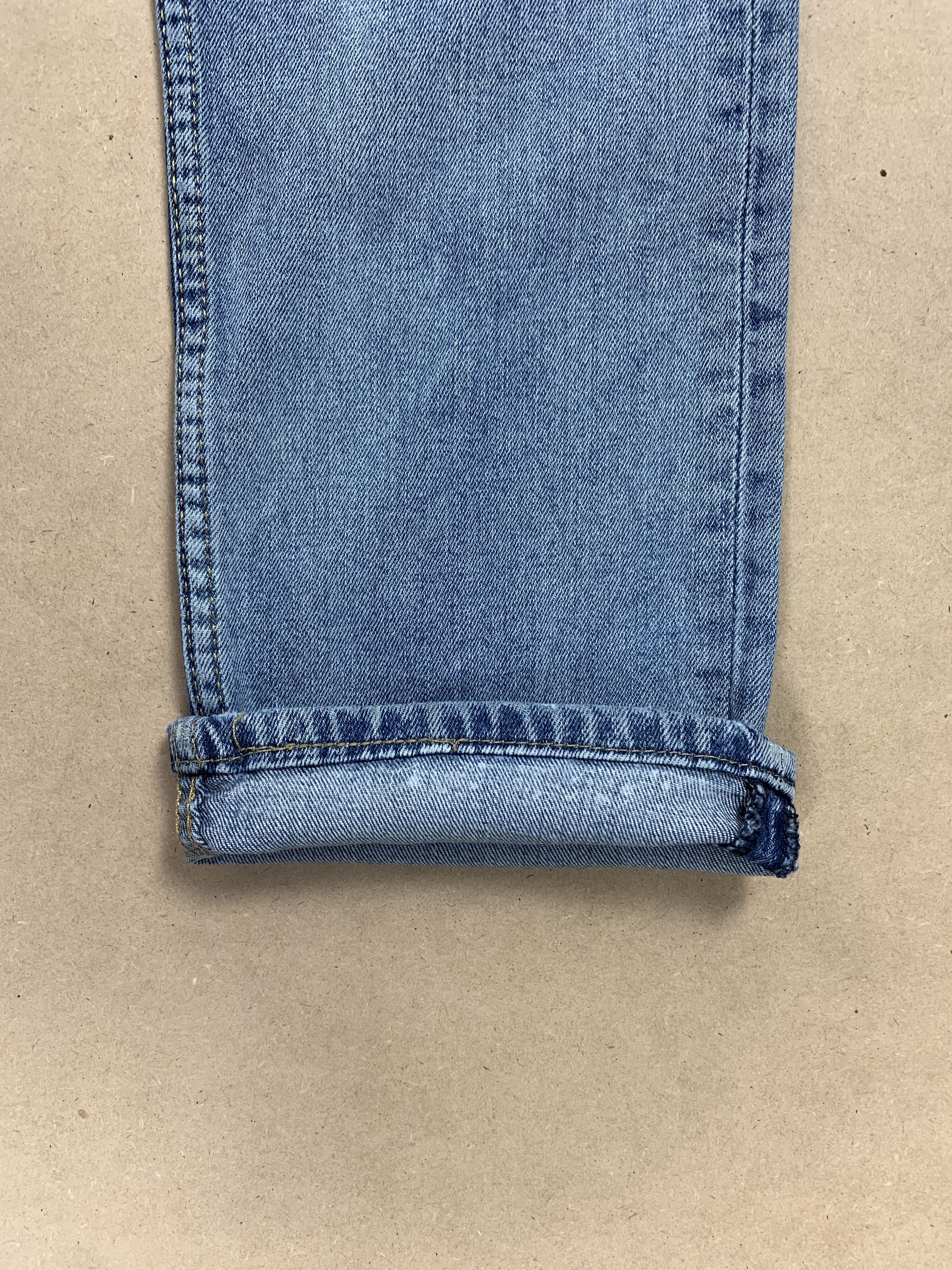Levi's × Vintage Vintage Levis 513 Straight Cut Faded Mid Wash Jeans Size US 27 - 4 Thumbnail