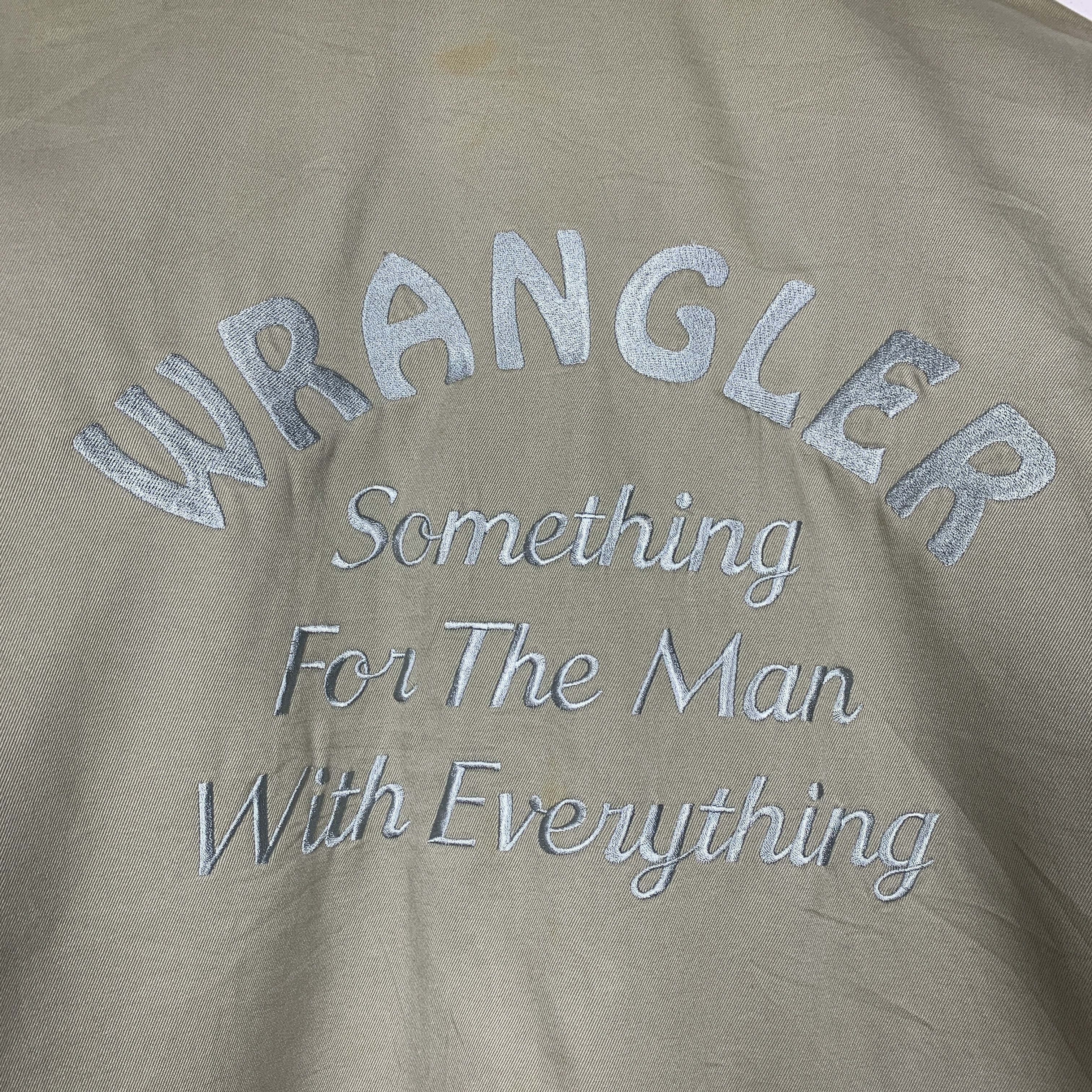 Wrangler Vintage Wrangler Worker Patches Zip Up Jacket Size US L / EU 52-54 / 3 - 9 Thumbnail