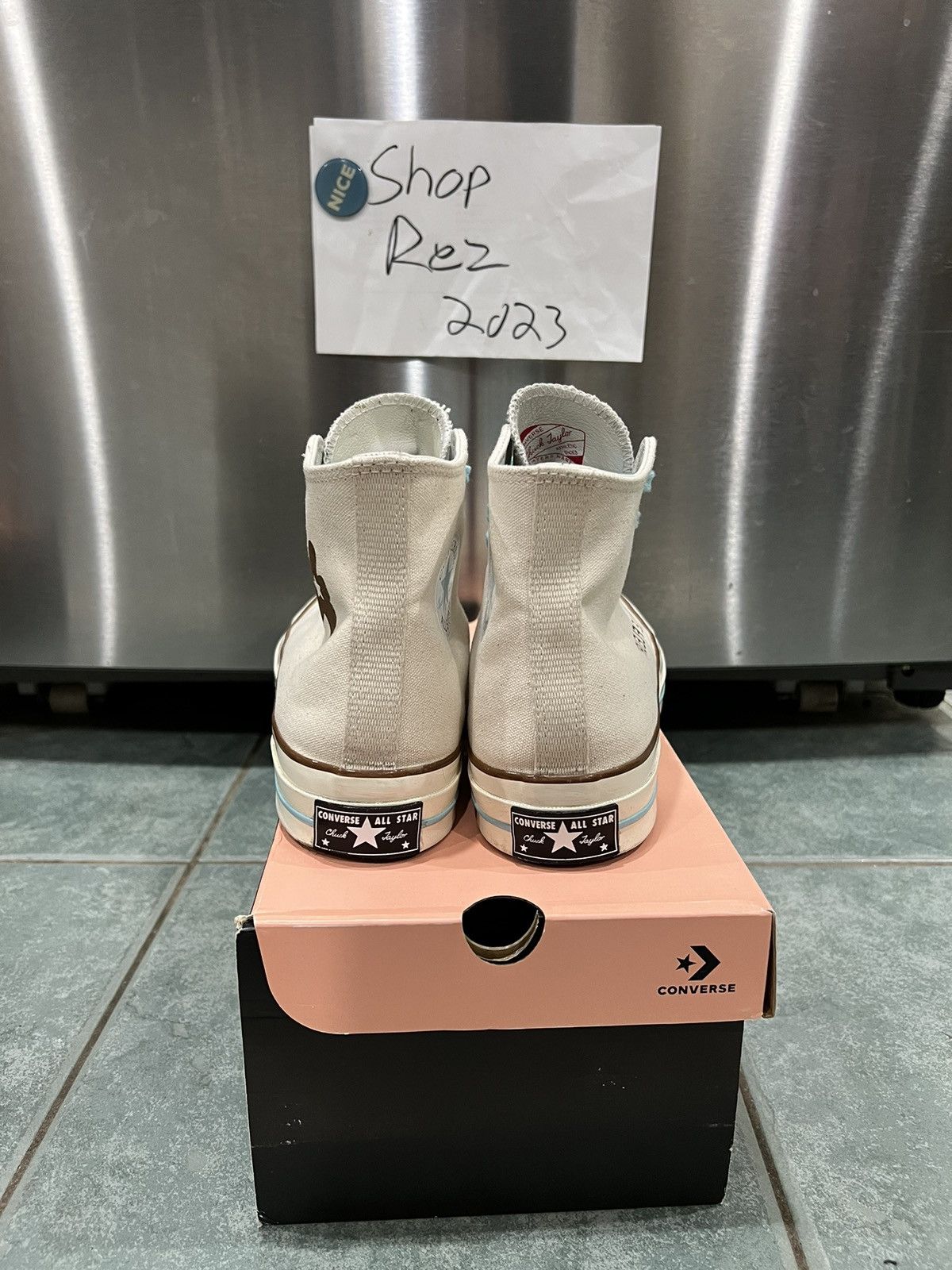 Converse × Tyler The Creator Golf Le Fleur High Parcment Size US 9.5 / EU 42-43 - 3 Thumbnail