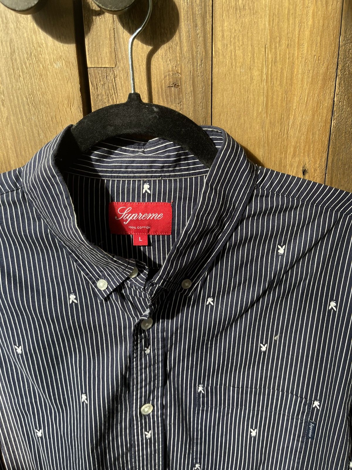 Supreme Supreme Playboy Button Up Size US L / EU 52-54 / 3 - 4 Thumbnail
