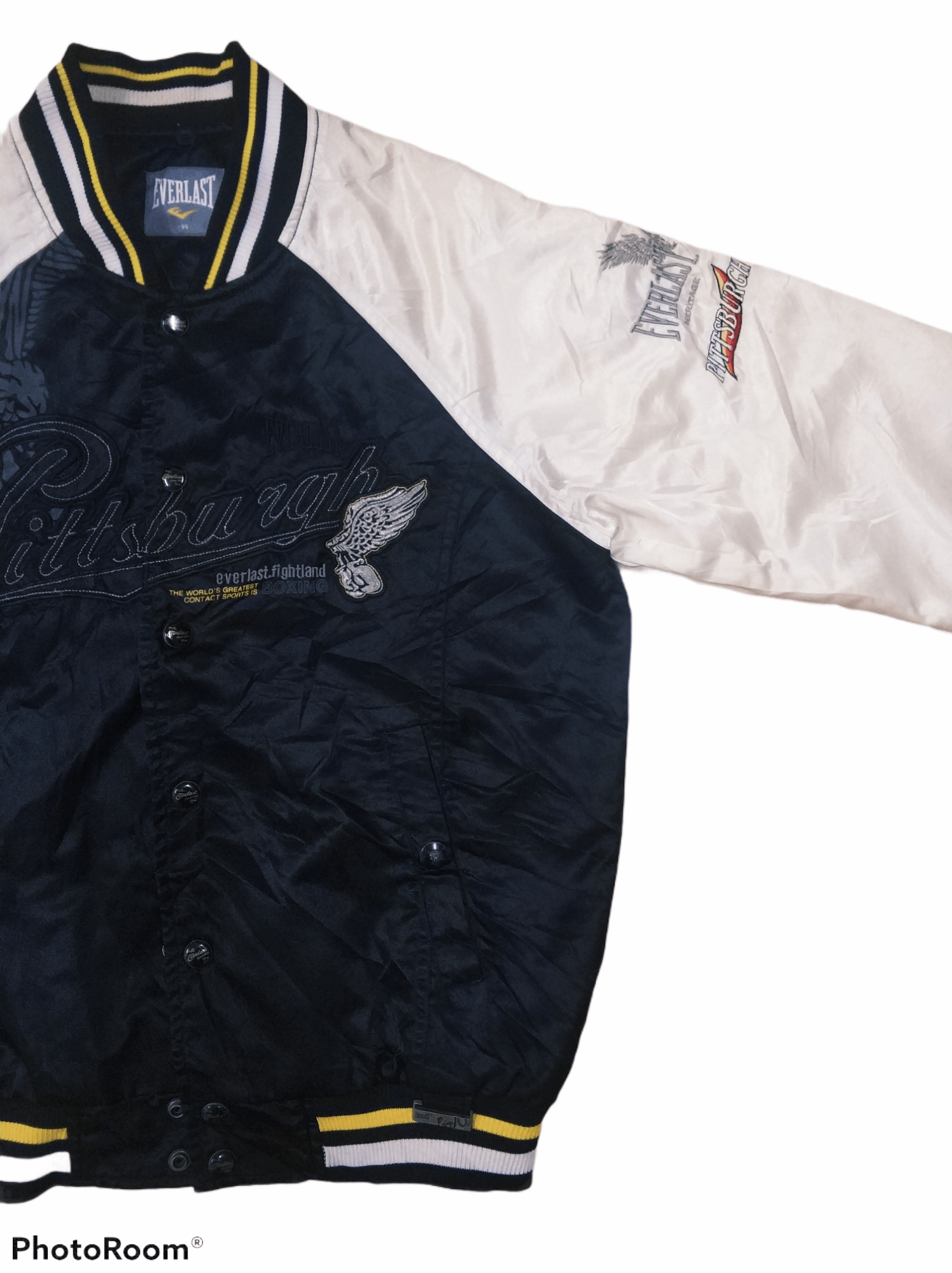 Everlast 🔥Everlast x Pittsburgh Eagle Sukajan Starter Jacket Size US M / EU 48-50 / 2 - 8 Thumbnail