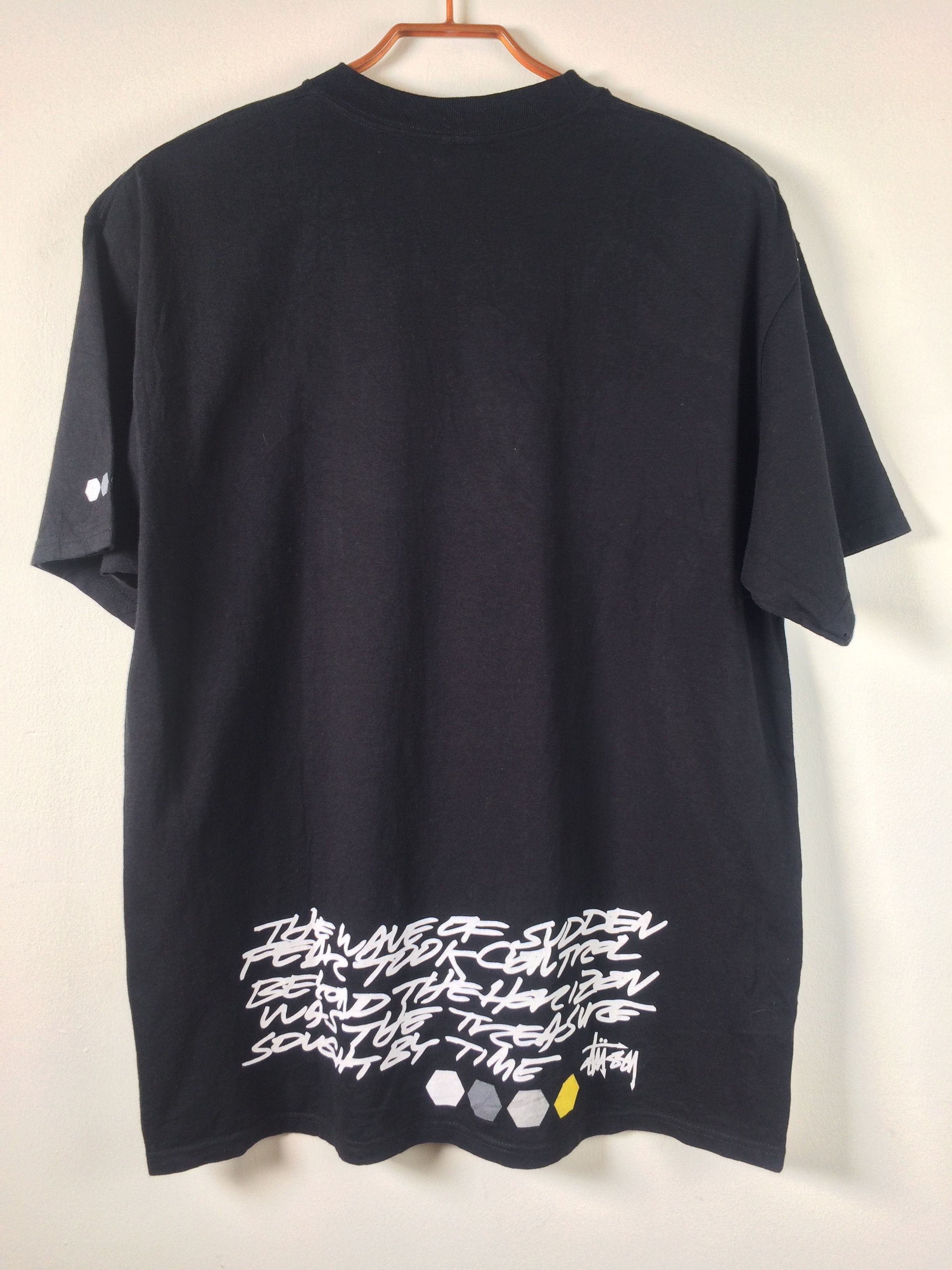 Stussy Vintage Y2K Stussy X Futura Moon Lighting Graphic T-Shirt Size US L / EU 52-54 / 3 - 5 Thumbnail
