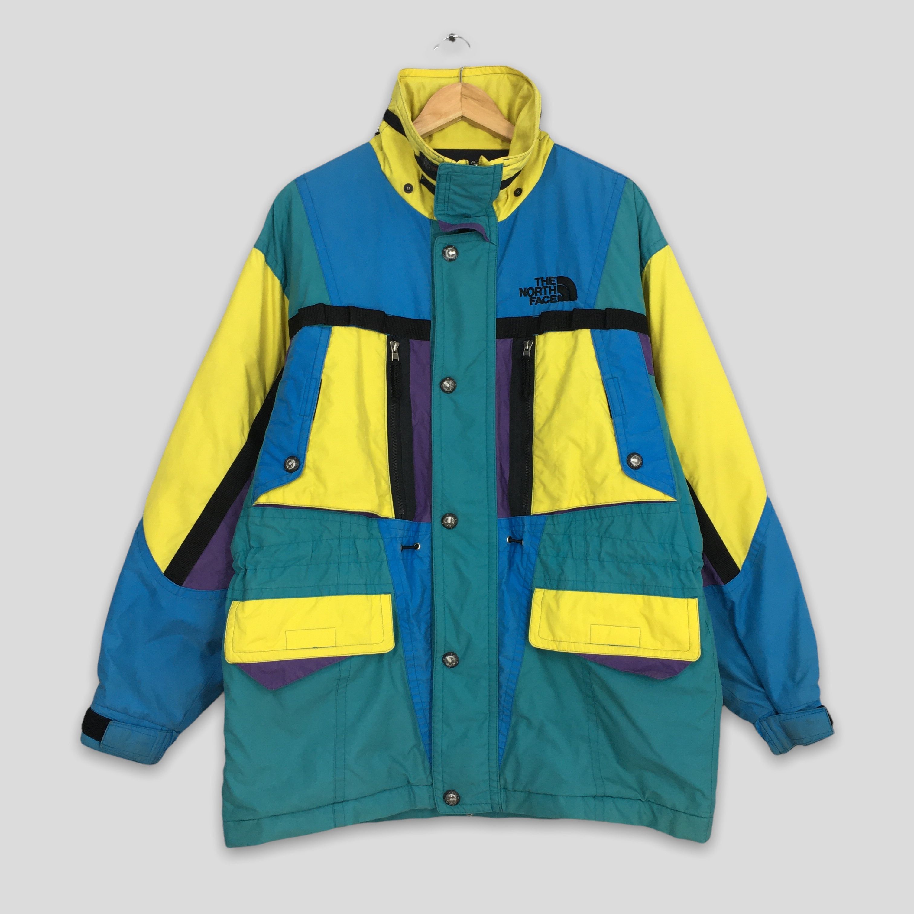image of Bomber Jacket x Ski Vintage The North Face Skiwear Steep Tech Ski Jacket Large, Men's