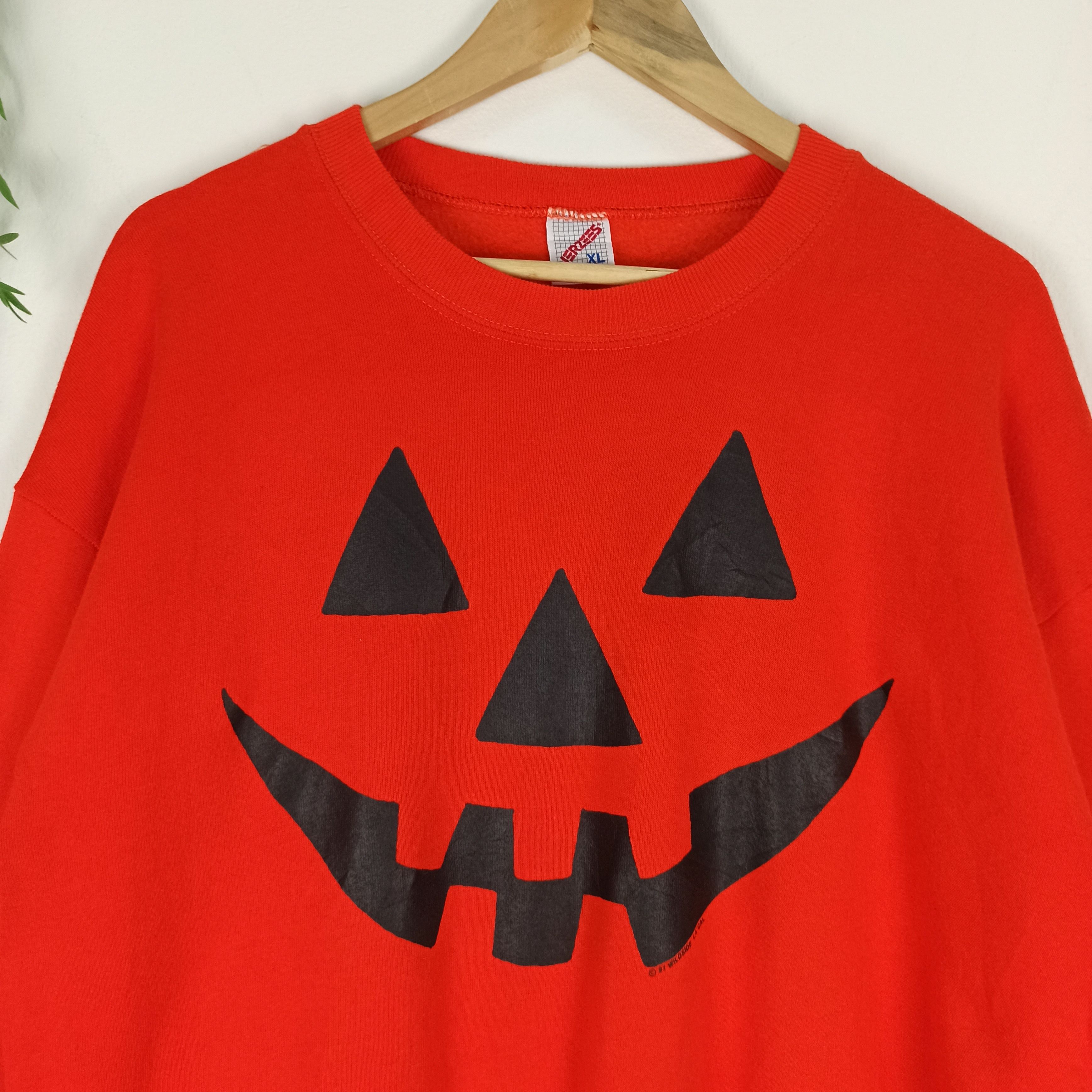 Expert Horror Vintage Jack-O’-Lantern Halloween Pumpkin Sweatshirt Size US XL / EU 56 / 4 - 2 Thumbnail