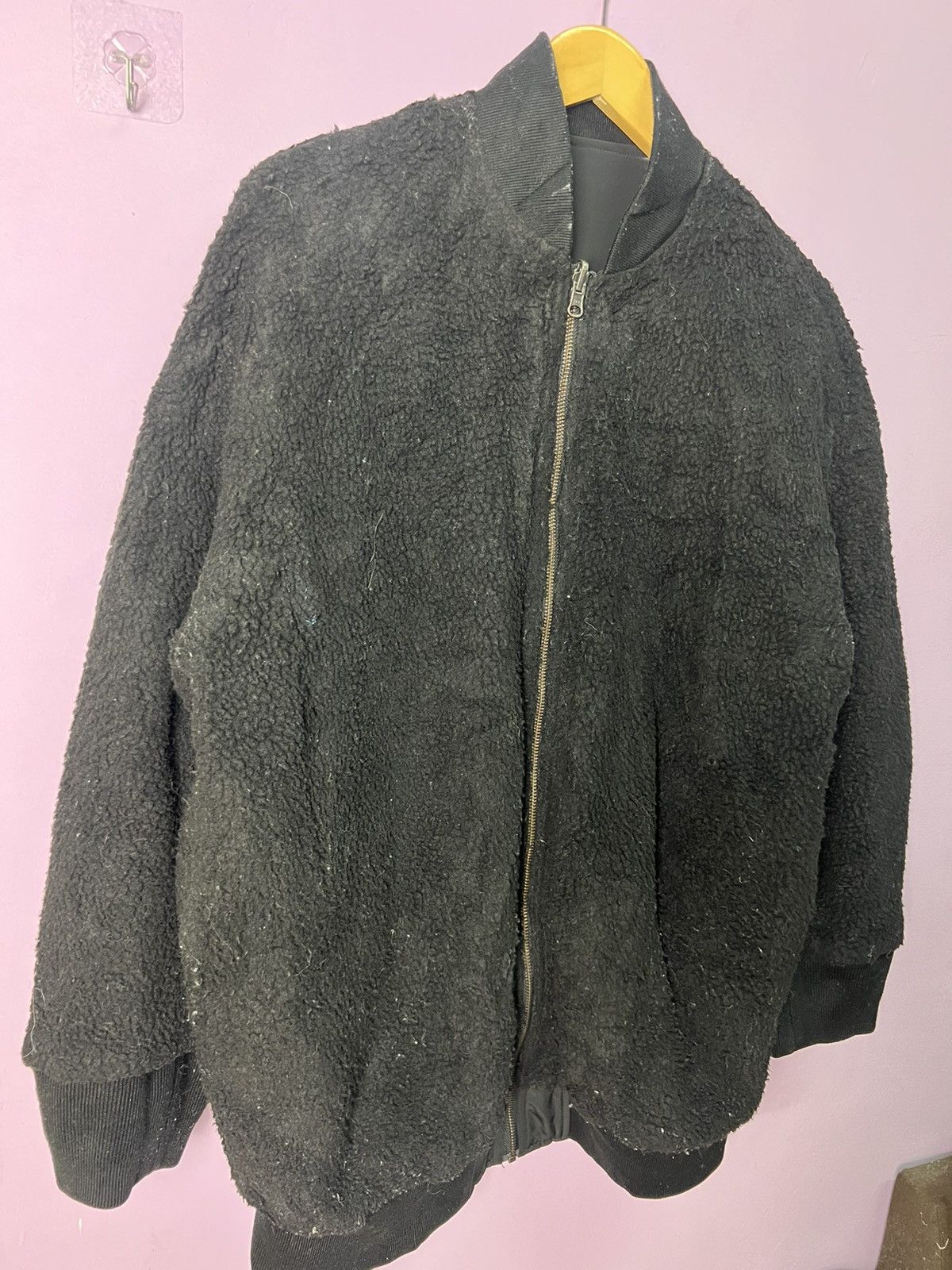 Japanese Brand 🔥Rare Jeanasis Reversible Sherpa Bombers Size US L / EU 52-54 / 3 - 2 Thumbnail