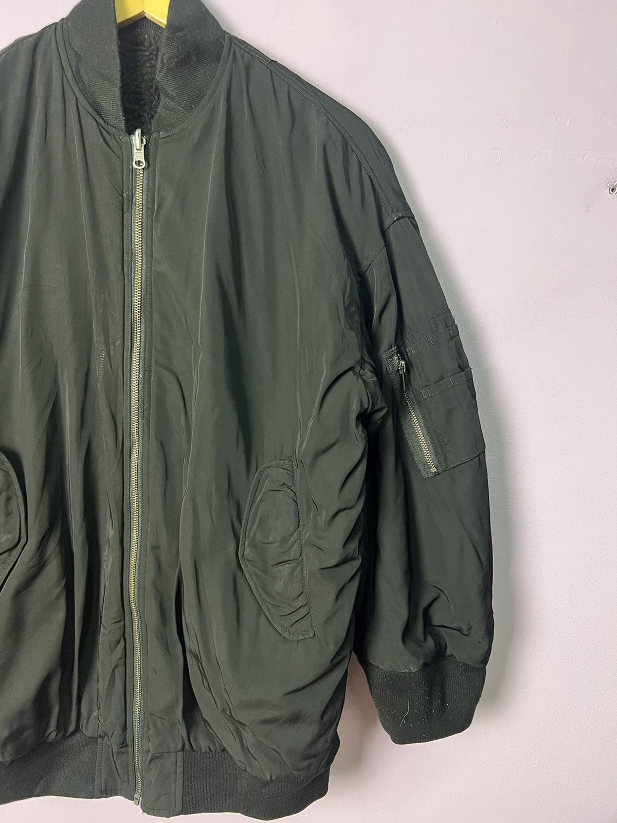 Japanese Brand 🔥Rare Jeanasis Reversible Sherpa Bombers Size US L / EU 52-54 / 3 - 8 Thumbnail