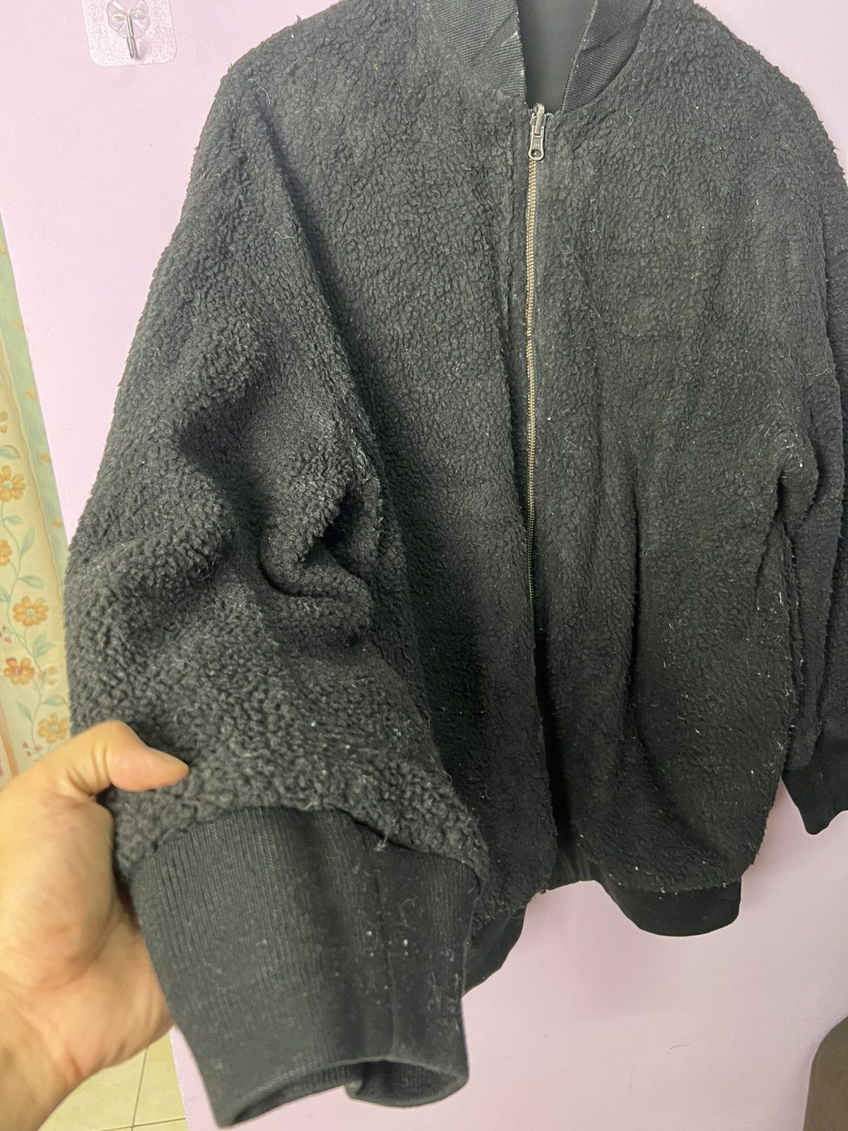 Japanese Brand 🔥Rare Jeanasis Reversible Sherpa Bombers Size US L / EU 52-54 / 3 - 12 Thumbnail