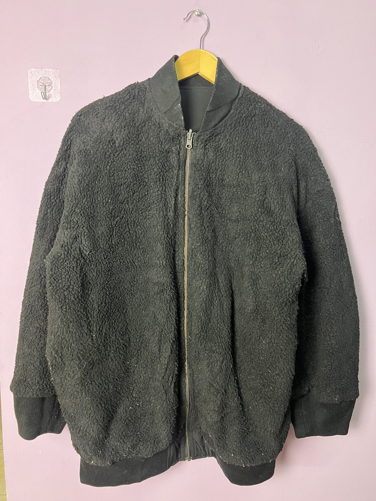 Japanese Brand 🔥Rare Jeanasis Reversible Sherpa Bombers Size US L / EU 52-54 / 3 - 3 Thumbnail