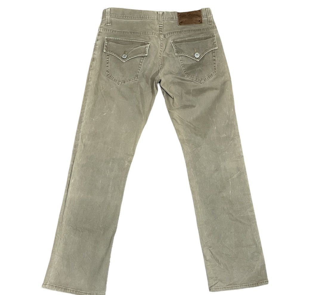 image of Issey Miyake Tete Homme Iconic Fashion Flap Pocket Pants in Brown, Men's (Size 35)