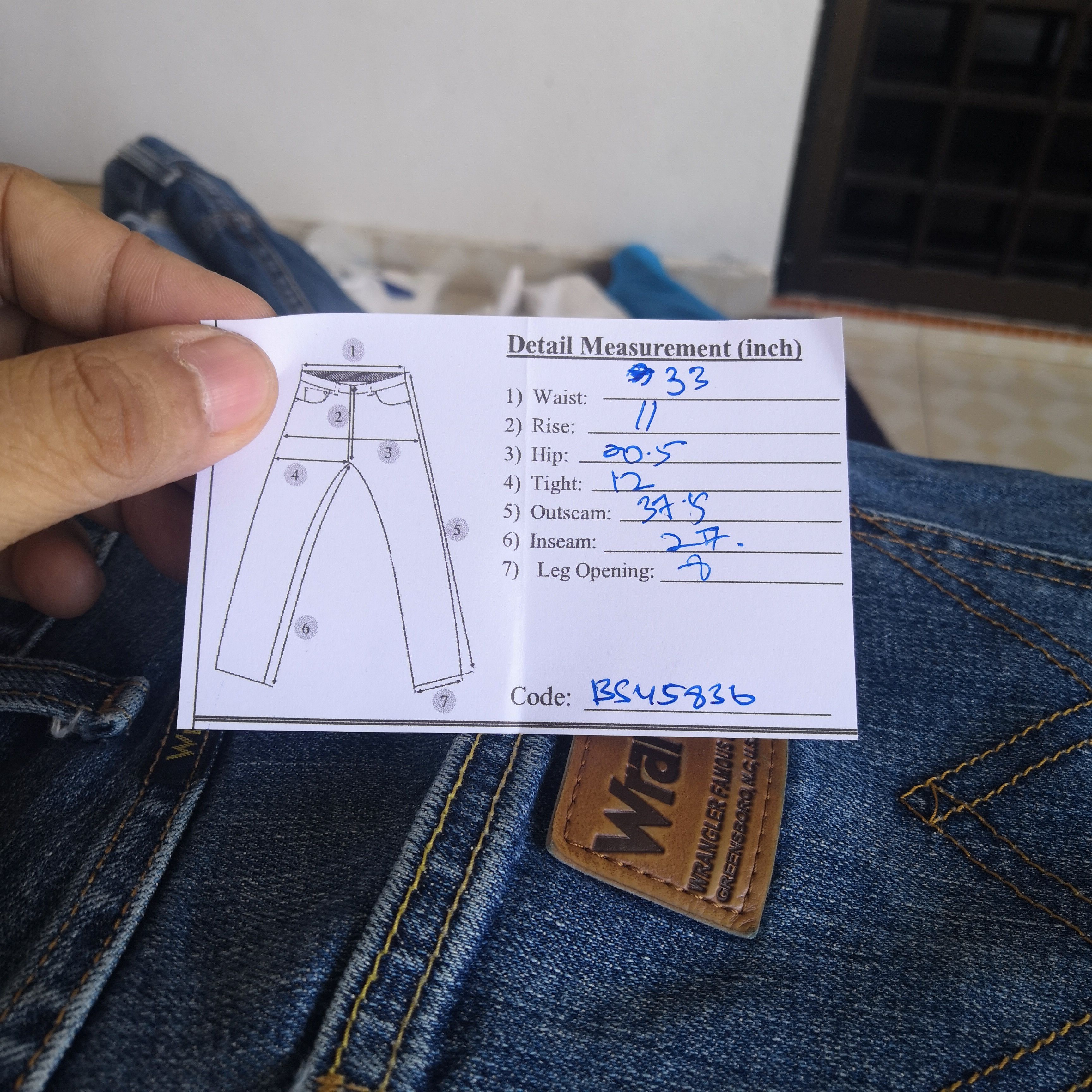 Wrangler Vintage Wrangler Jeans Vintage Wrangler Denim Pants Size US 32 / EU 48 - 12 Thumbnail