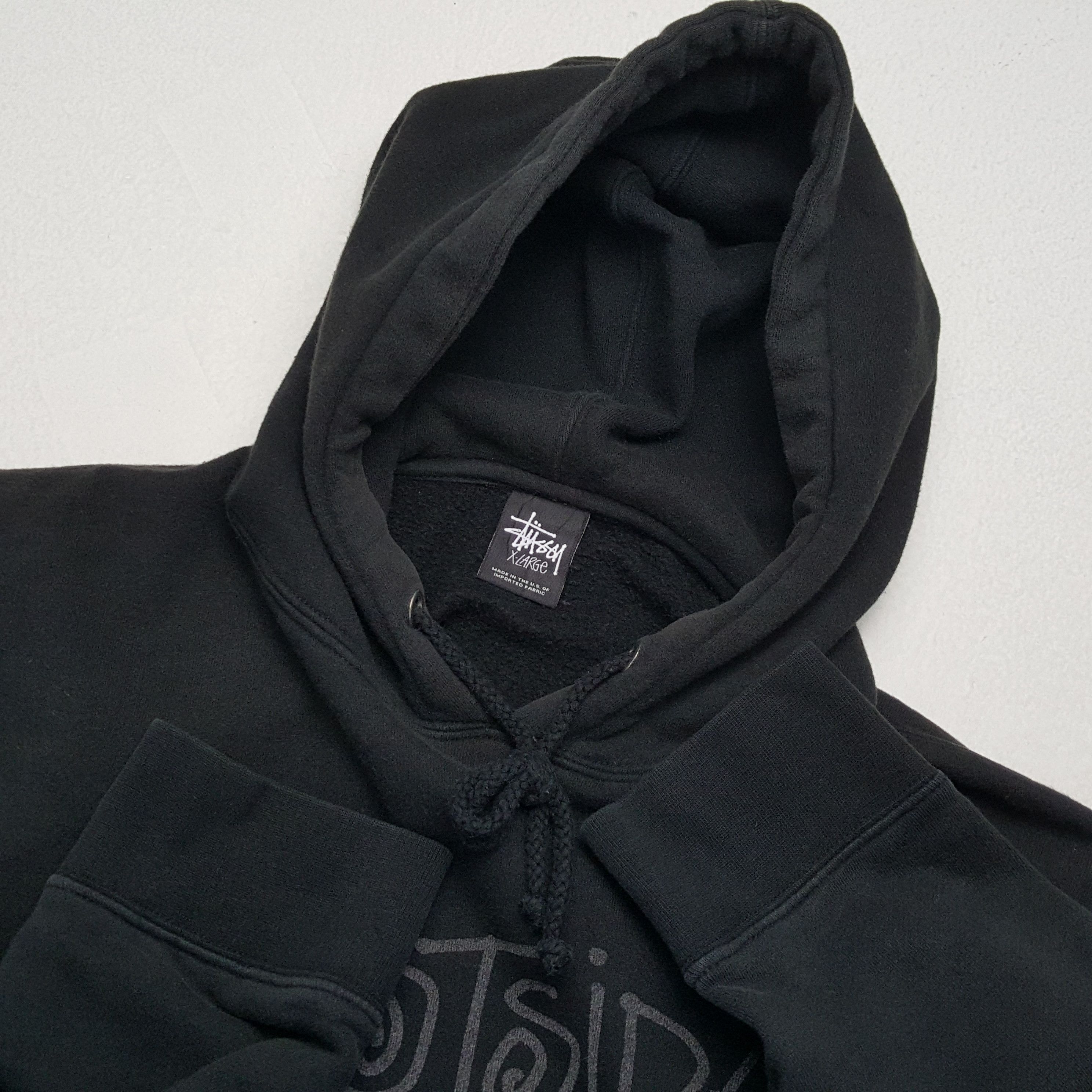 Stussy × Vintage Vintage STUSSY Streetwear Skateboard Style Hoodies Size US XL / EU 56 / 4 - 8 Thumbnail