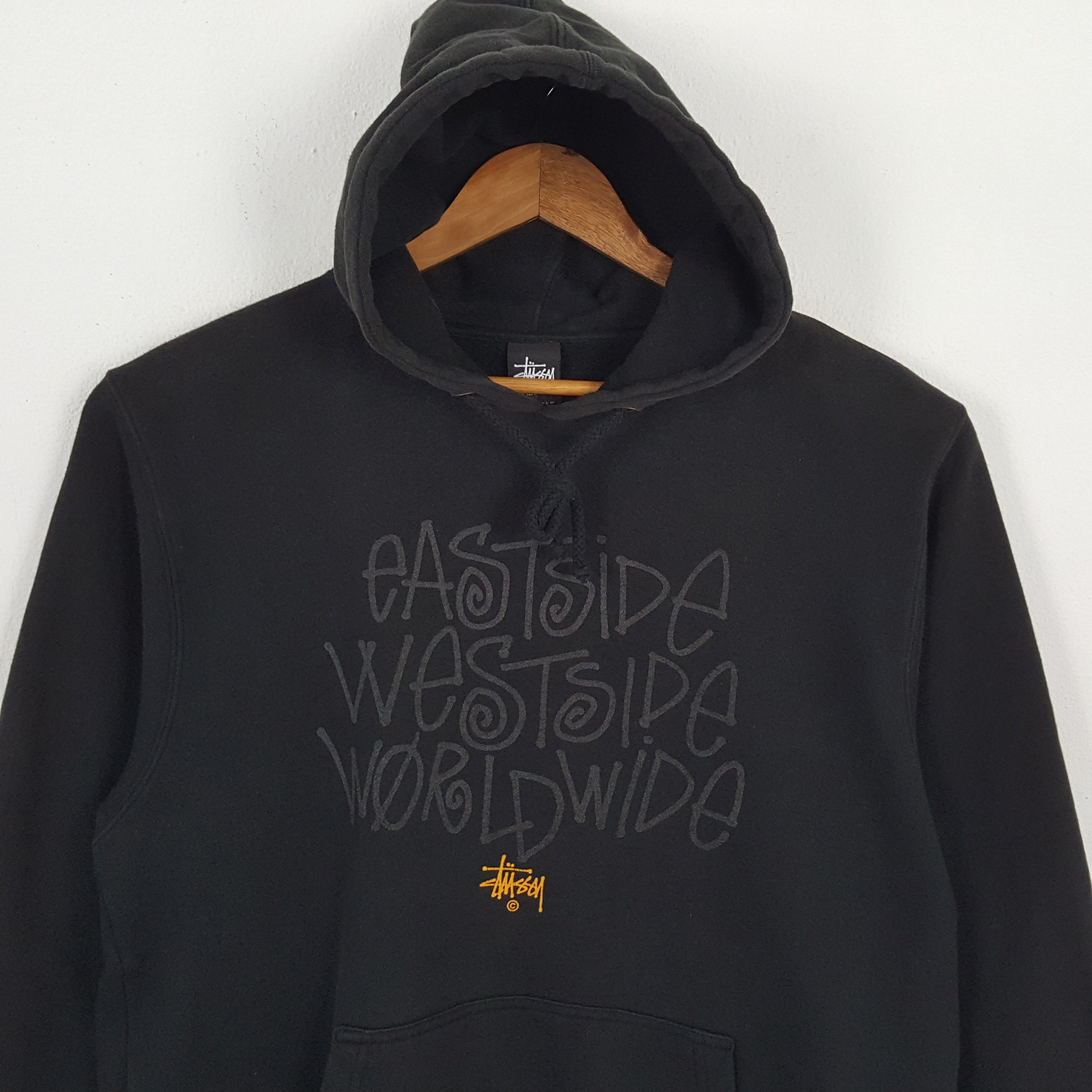 Stussy × Vintage Vintage STUSSY Streetwear Skateboard Style Hoodies Size US XL / EU 56 / 4 - 2 Thumbnail