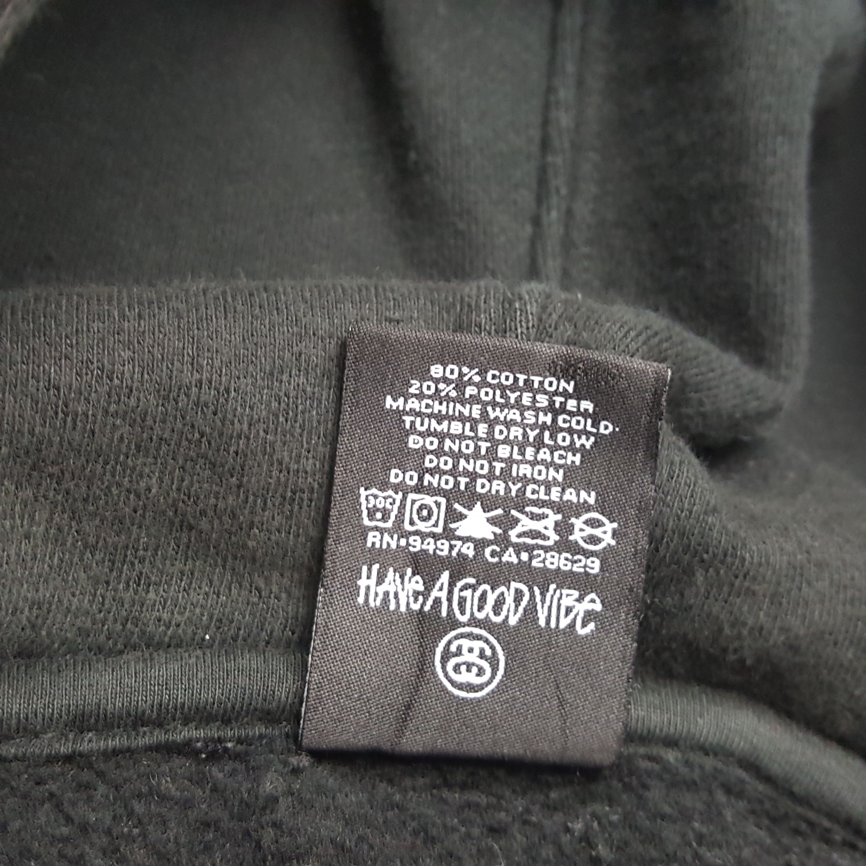 Stussy × Vintage Vintage STUSSY Streetwear Skateboard Style Hoodies Size US XL / EU 56 / 4 - 9 Thumbnail