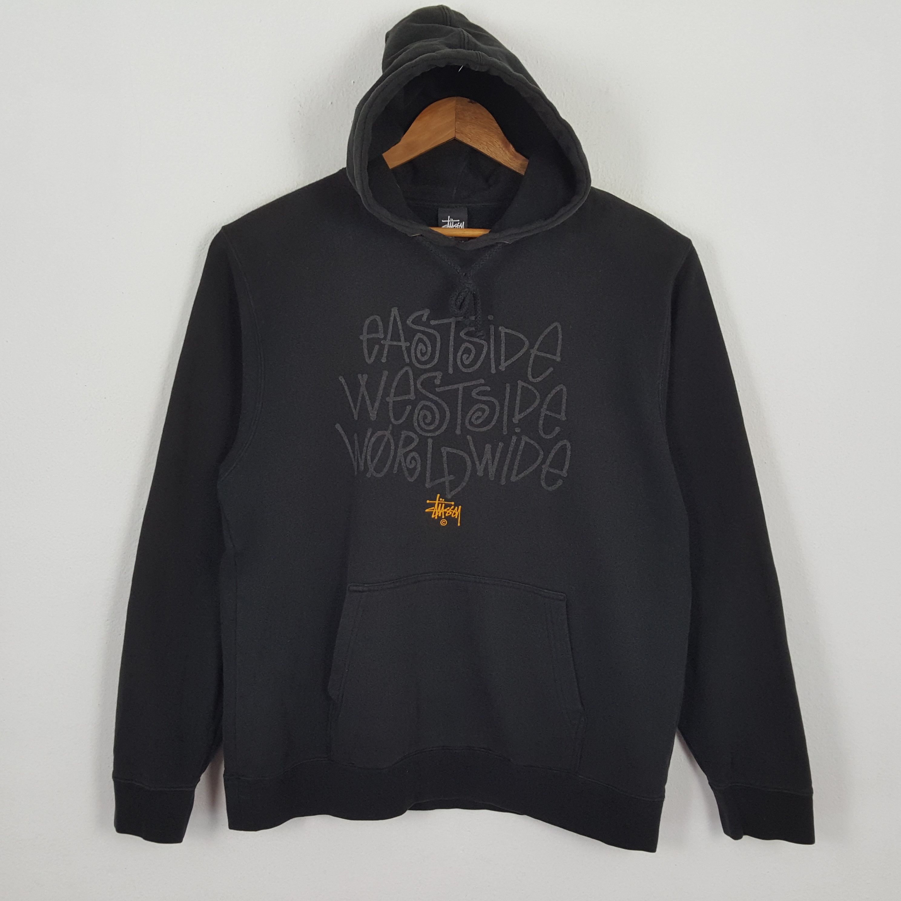 Stussy × Vintage Vintage STUSSY Streetwear Skateboard Style Hoodies Size US XL / EU 56 / 4 - 1 Thumbnail