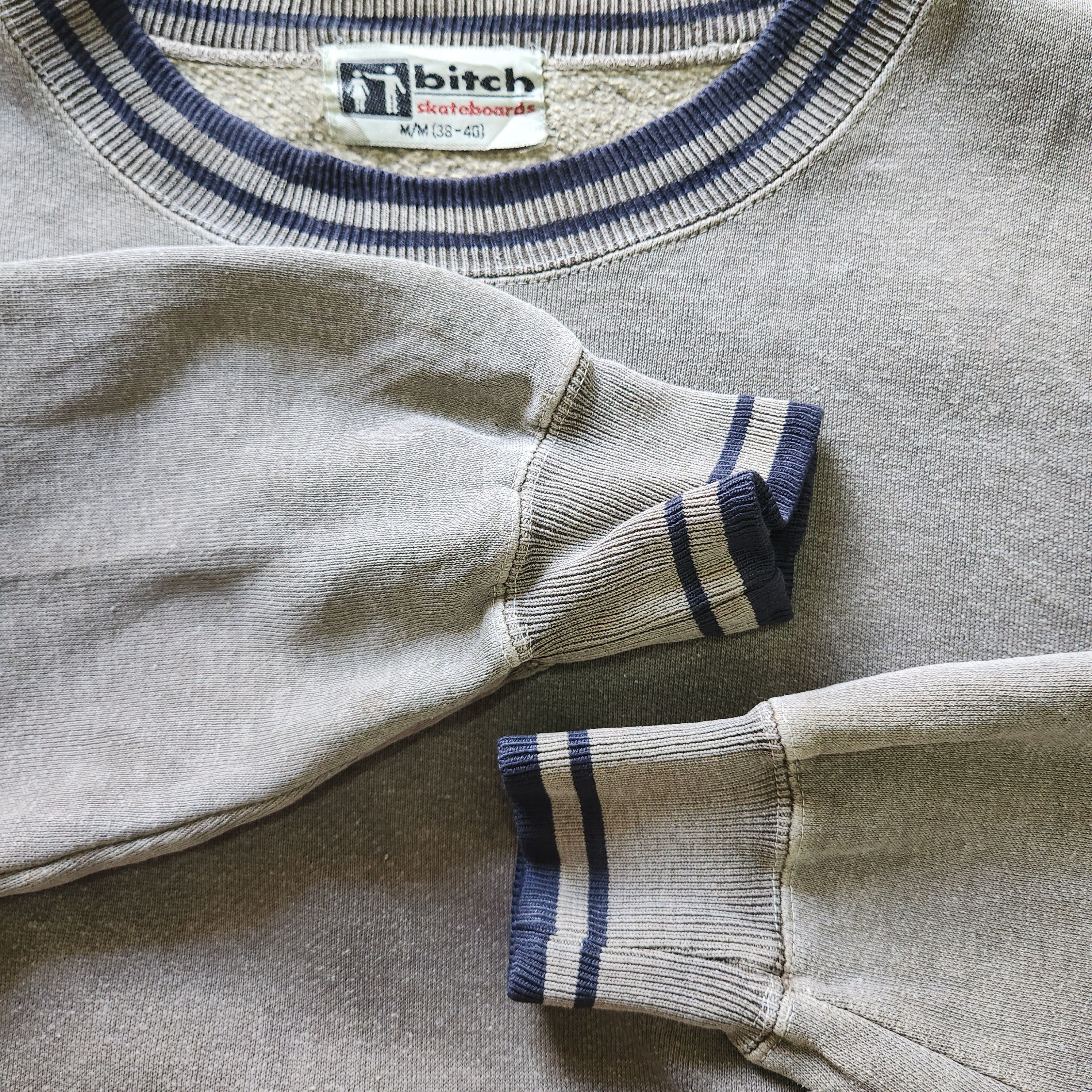 Sex Skateboards × Vintage Vintage 80s Bitch Skategang Jumper Sweatshirts Streetwear Size US M / EU 48-50 / 2 - 13 Thumbnail