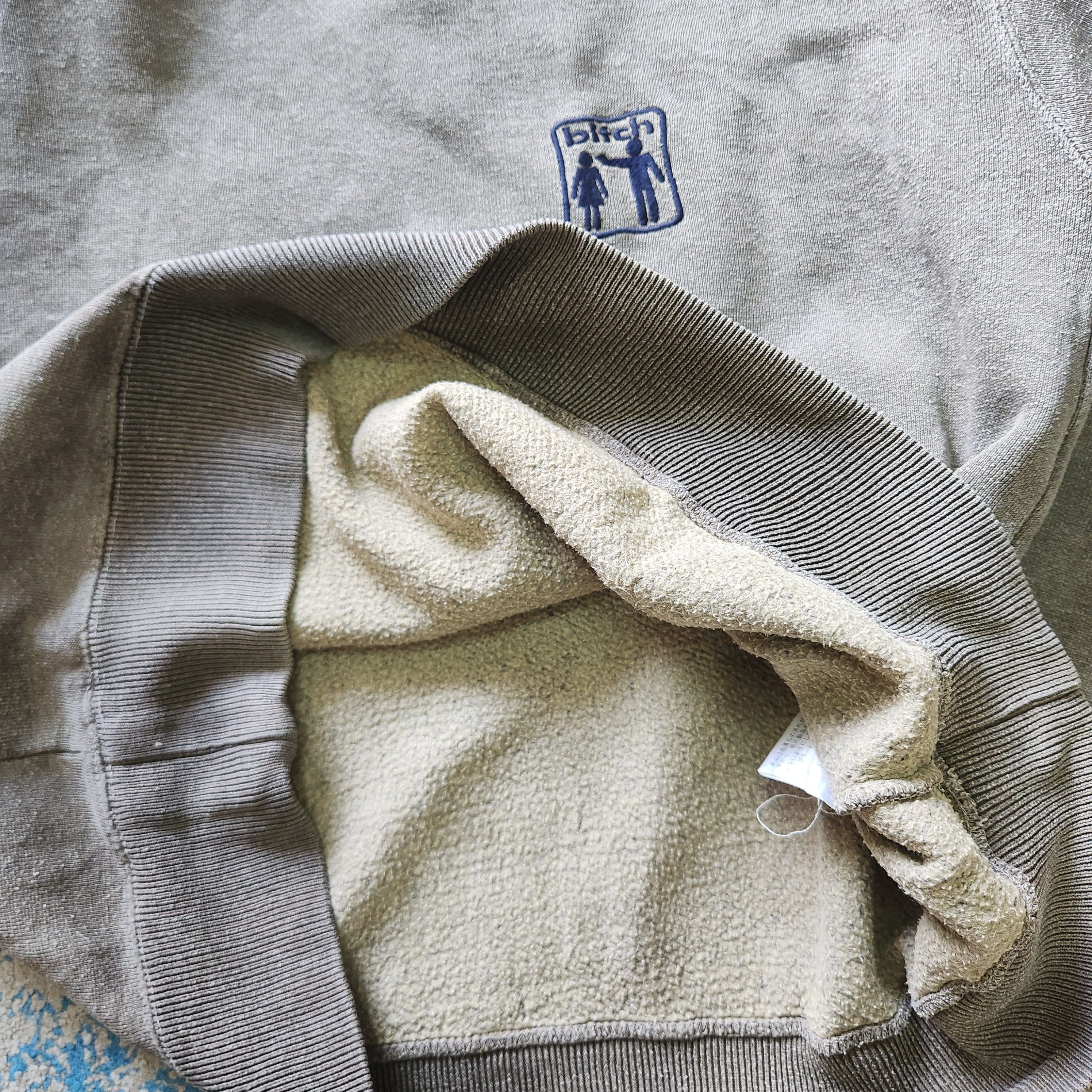 Sex Skateboards × Vintage Vintage 80s Bitch Skategang Jumper Sweatshirts Streetwear Size US M / EU 48-50 / 2 - 11 Thumbnail