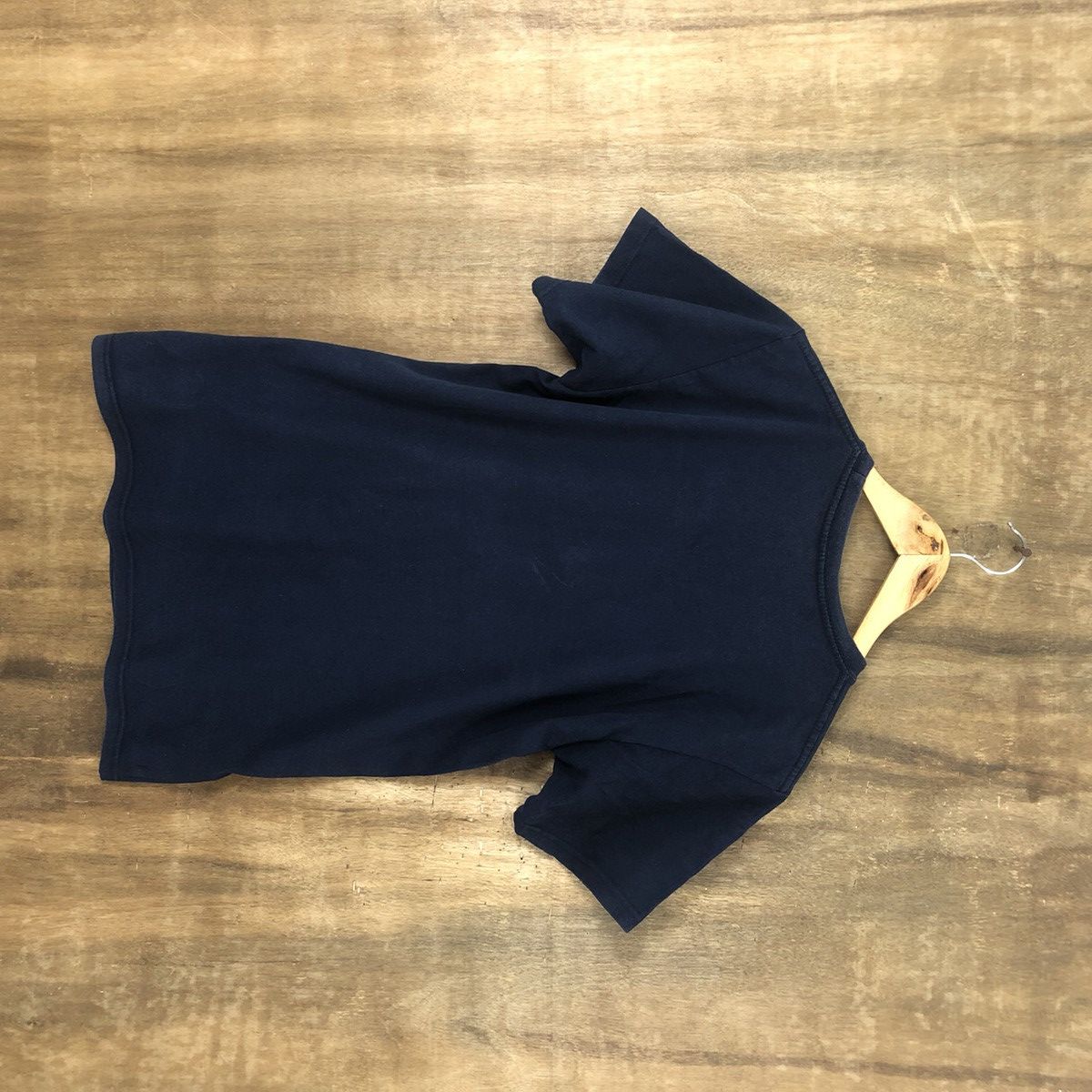Japanese Brand DLL The Quick Brown Fox Dark Blue T-shirt #025 Size US M / EU 48-50 / 2 - 5 Thumbnail