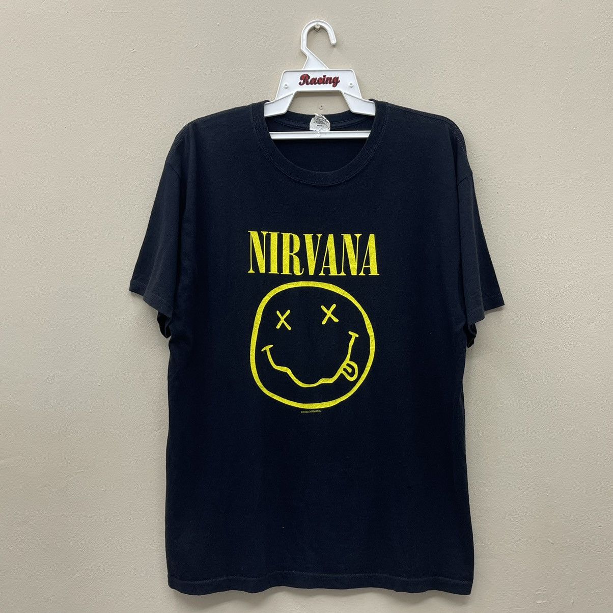 Nirvana × Vintage Vintage Nirvana Smiley Subpop Grunge Kurt Cobain Size US L / EU 52-54 / 3 - 1 Thumbnail