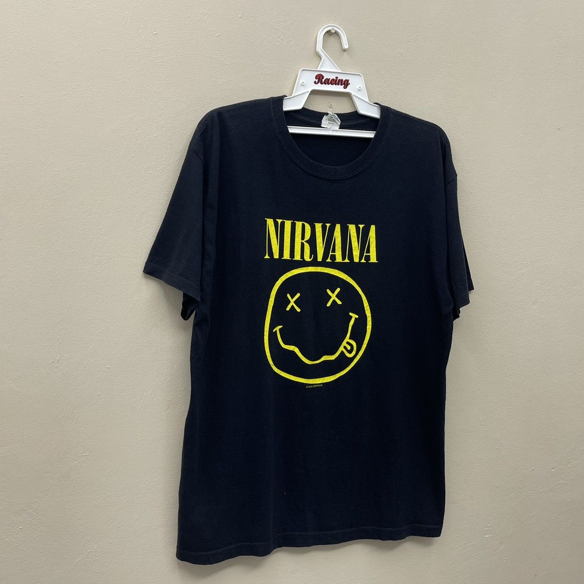 Nirvana × Vintage Vintage Nirvana Smiley Subpop Grunge Kurt Cobain Size US L / EU 52-54 / 3 - 5 Thumbnail