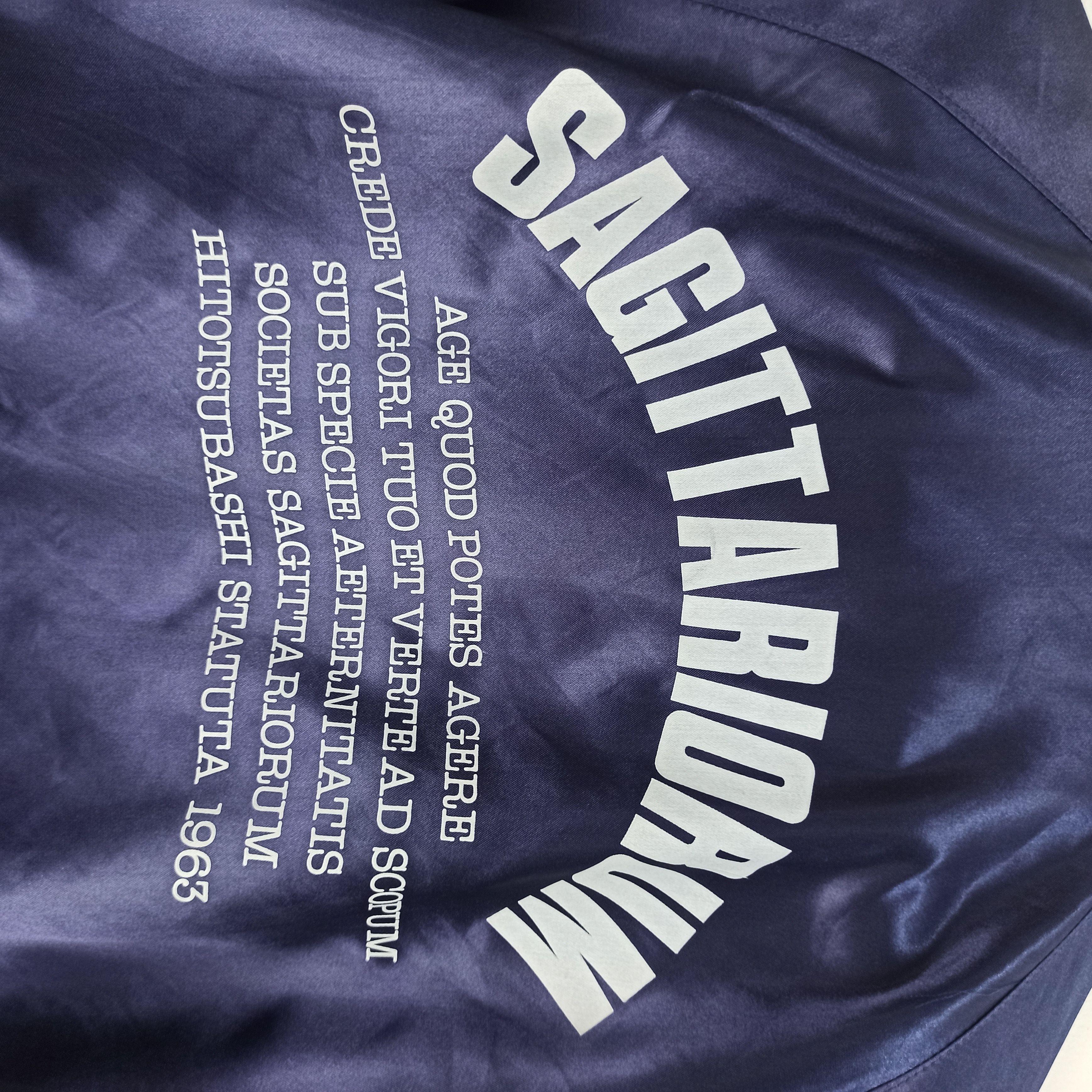 Japanese Brand Vintage Varsity Sagittariorum Japan style Size US M / EU 48-50 / 2 - 2 Thumbnail