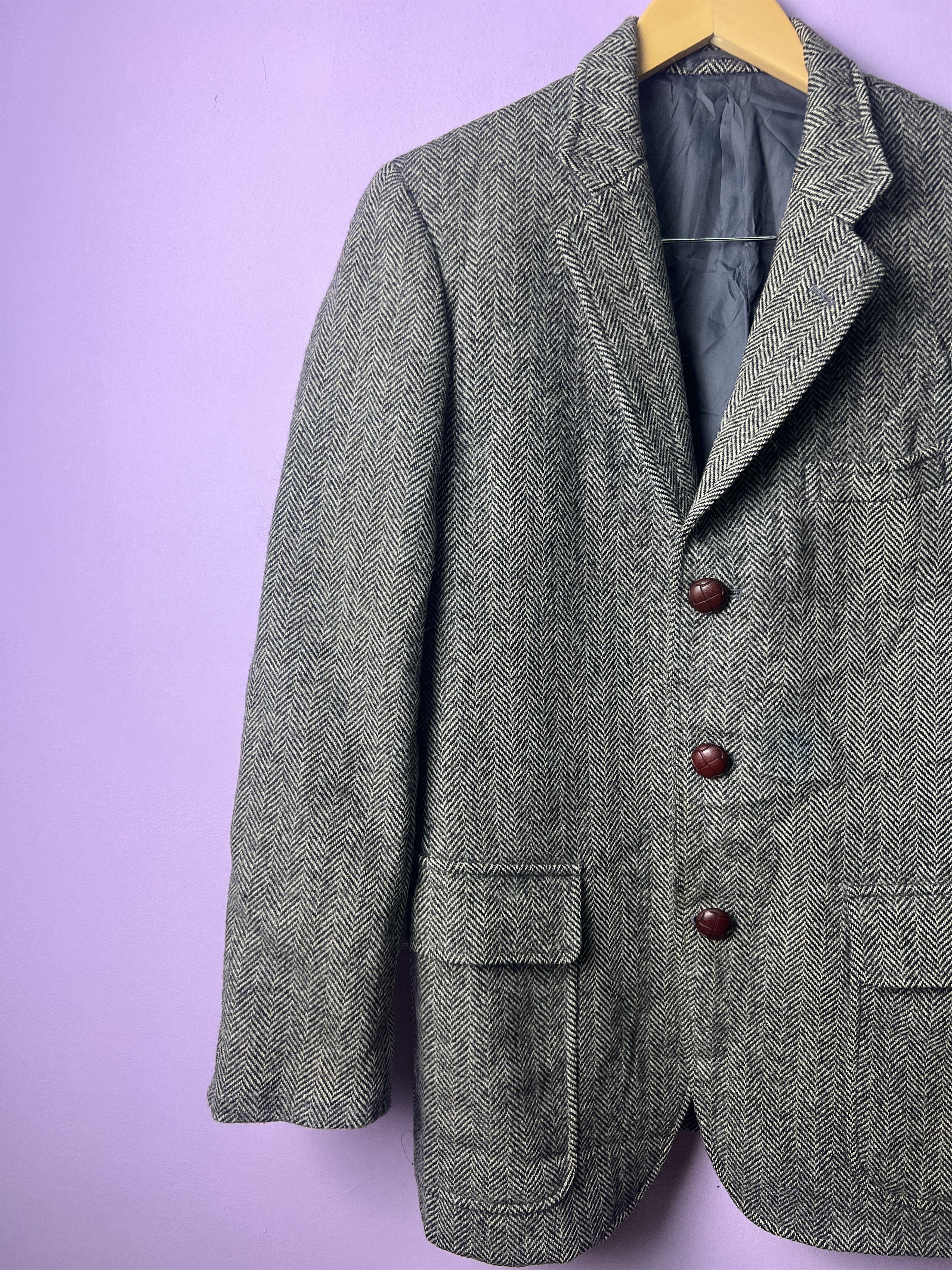 J. Press 🔥Vintage J. Press Knit Blazers Size 40L - 4 Thumbnail