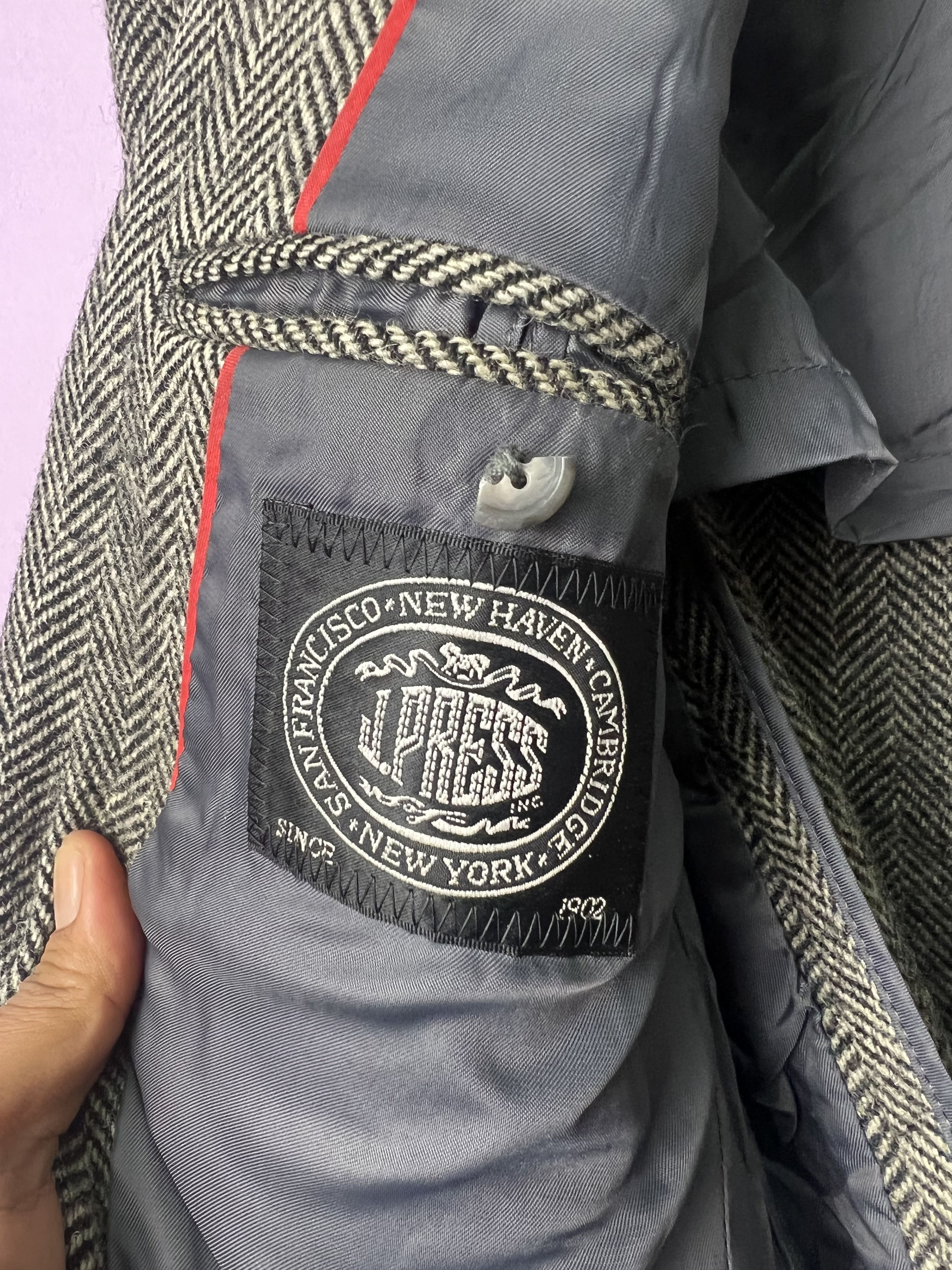J. Press 🔥Vintage J. Press Knit Blazers Size 40L - 15 Thumbnail