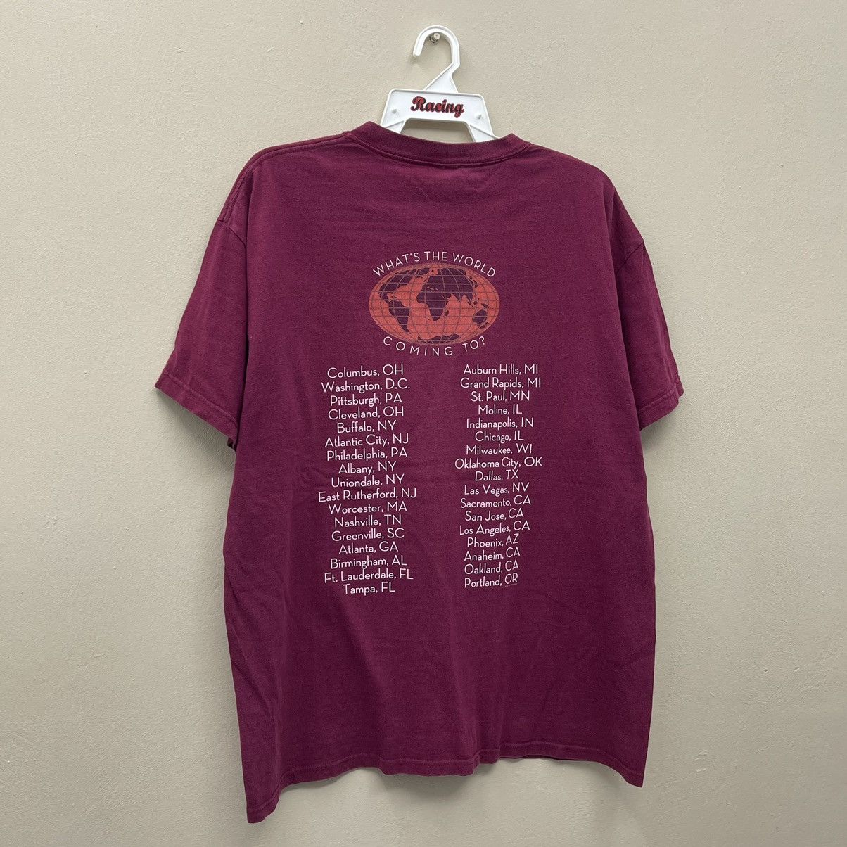 Band Tees Fleetwood Mac What's The World Coming To Us Tour 2003 Size US XL / EU 56 / 4 - 7 Thumbnail