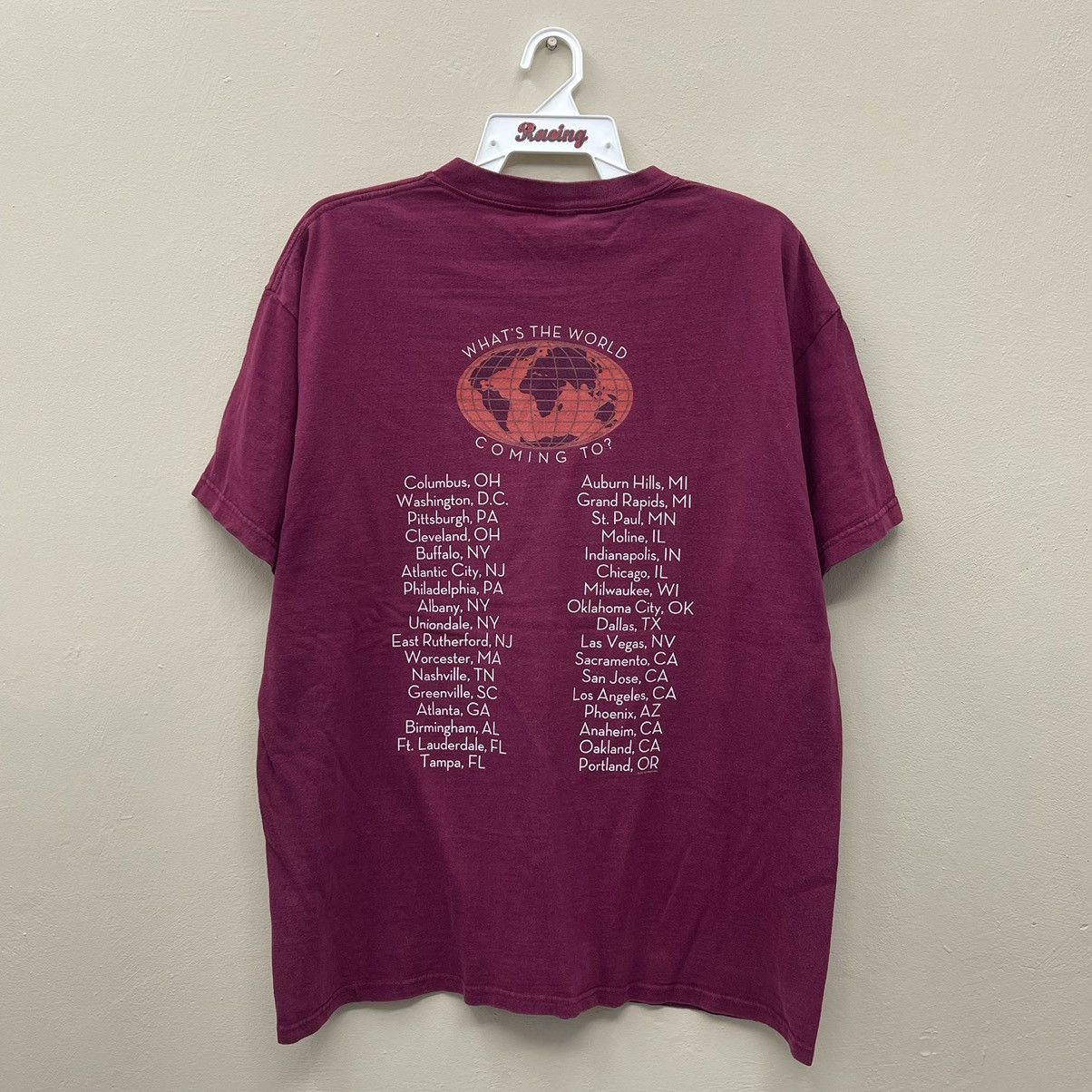Band Tees Fleetwood Mac What's The World Coming To Us Tour 2003 Size US XL / EU 56 / 4 - 2 Thumbnail