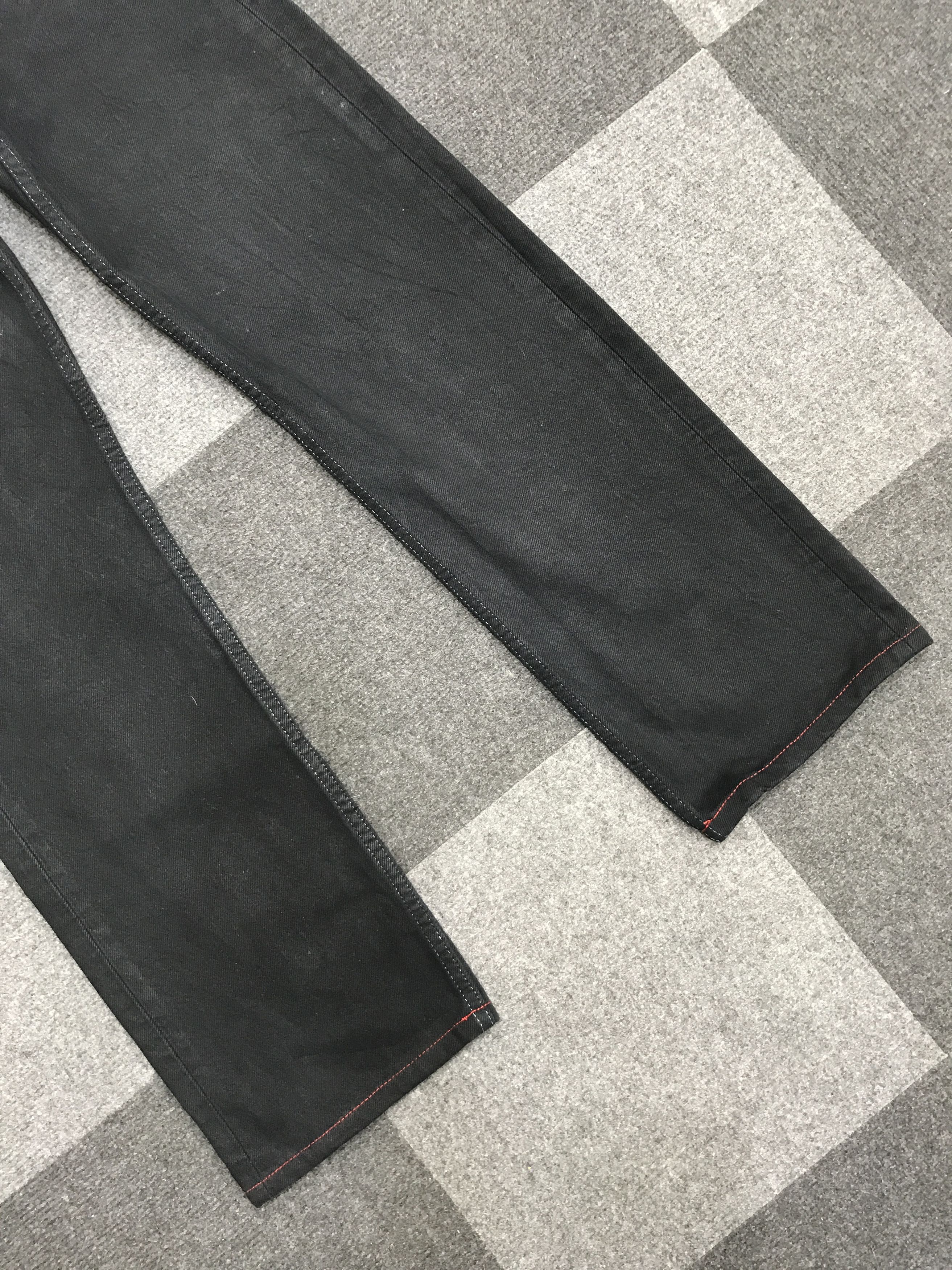 Levi's VL201-Vintage Levis 501 Superblack Jeans Size US 27 - 4 Thumbnail