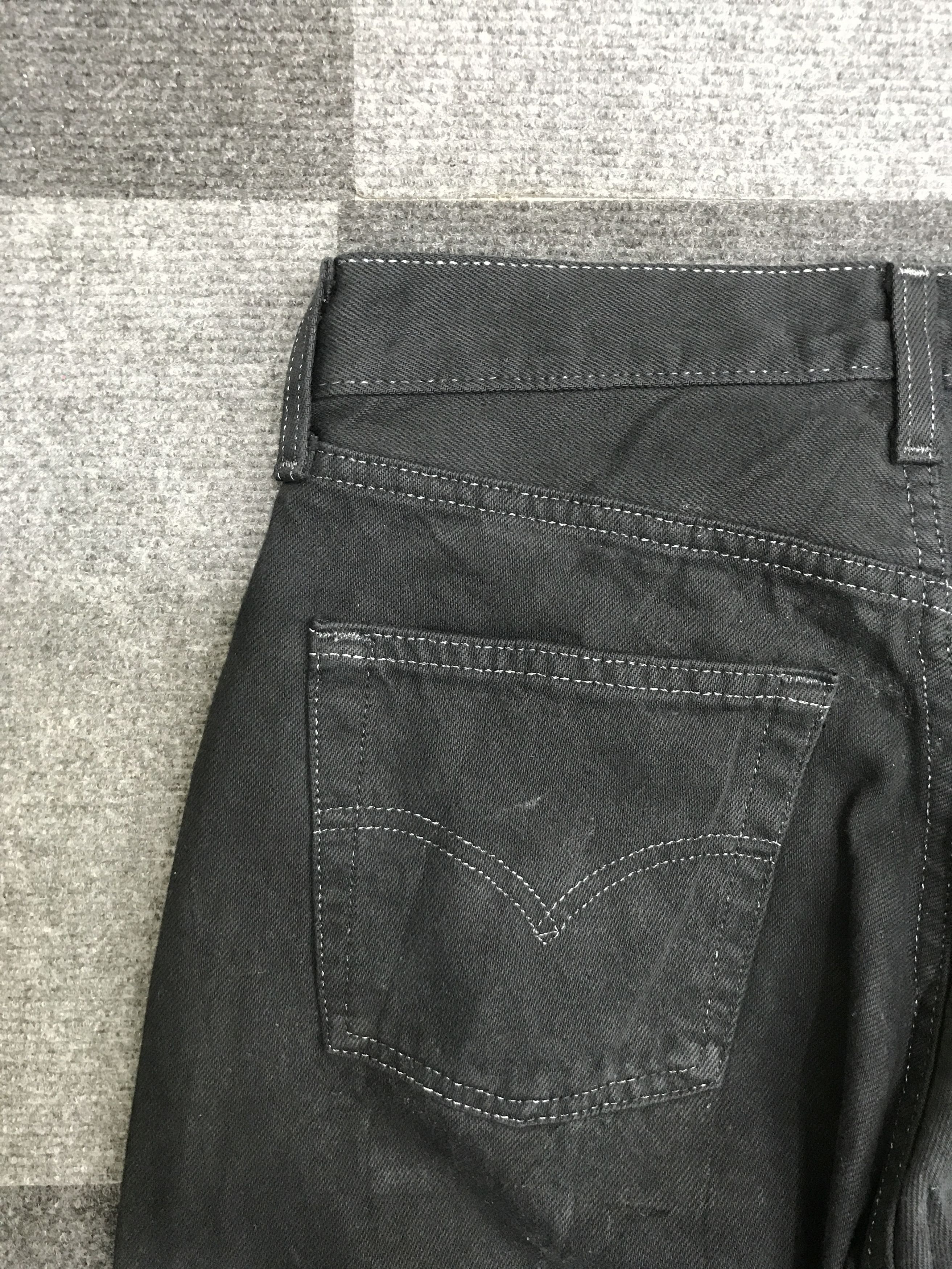 Levi's VL201-Vintage Levis 501 Superblack Jeans Size US 27 - 12 Thumbnail