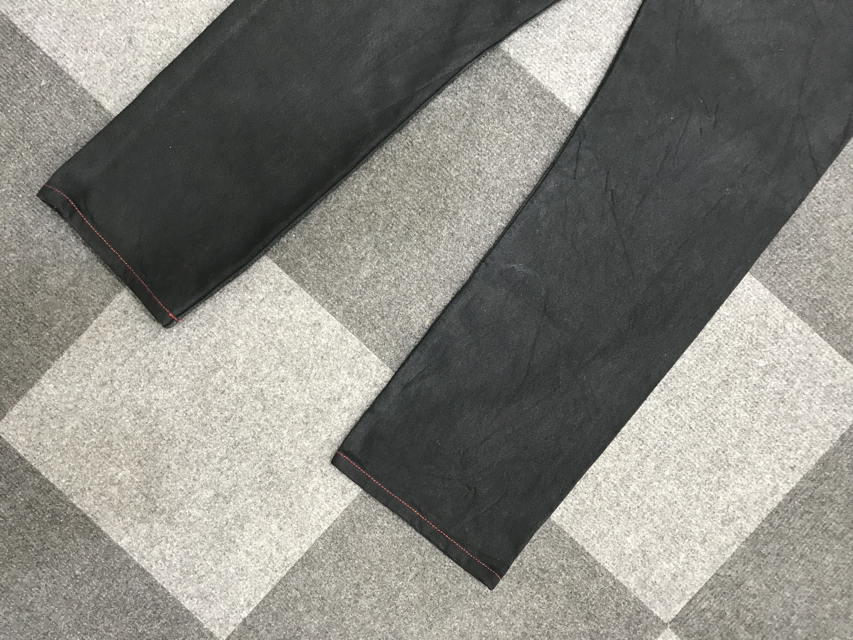 Levi's VL201-Vintage Levis 501 Superblack Jeans Size US 27 - 9 Thumbnail