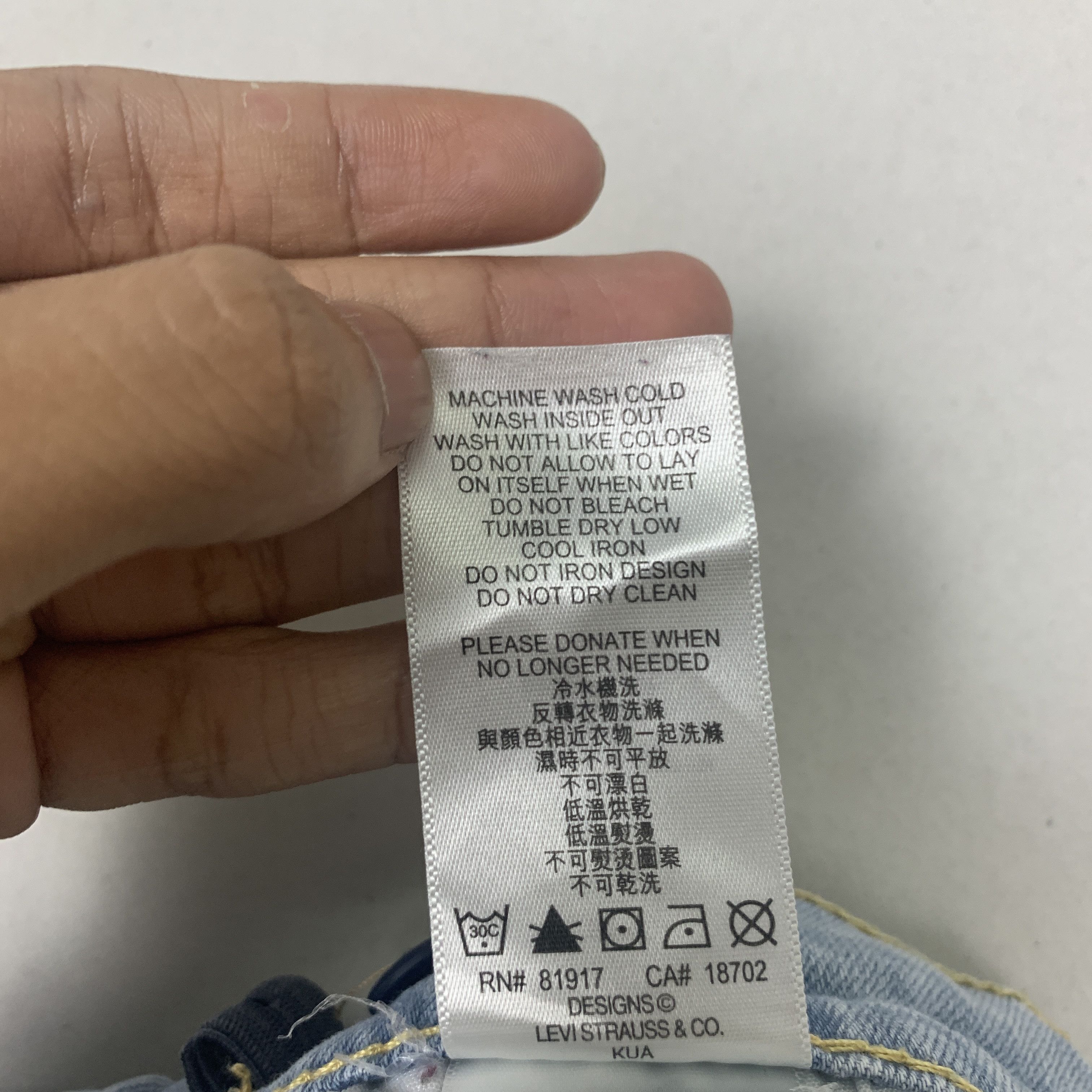 Levi's × Vintage Vintage Levis 502 Blue Denim Jeans Size US 26 / EU 42 - 14 Thumbnail