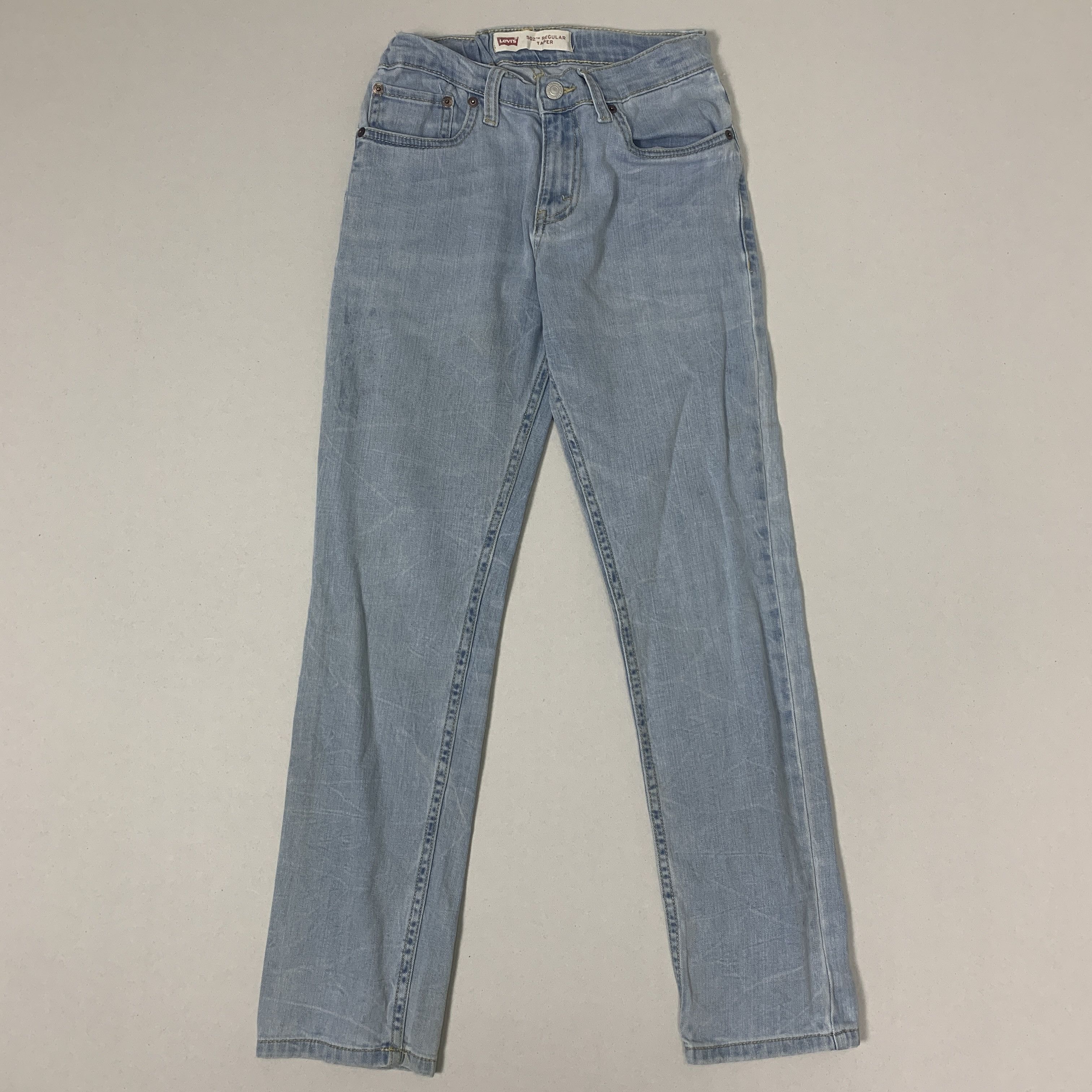image of Levis 502 Blue Denim Jeans, Men's (Size 26)