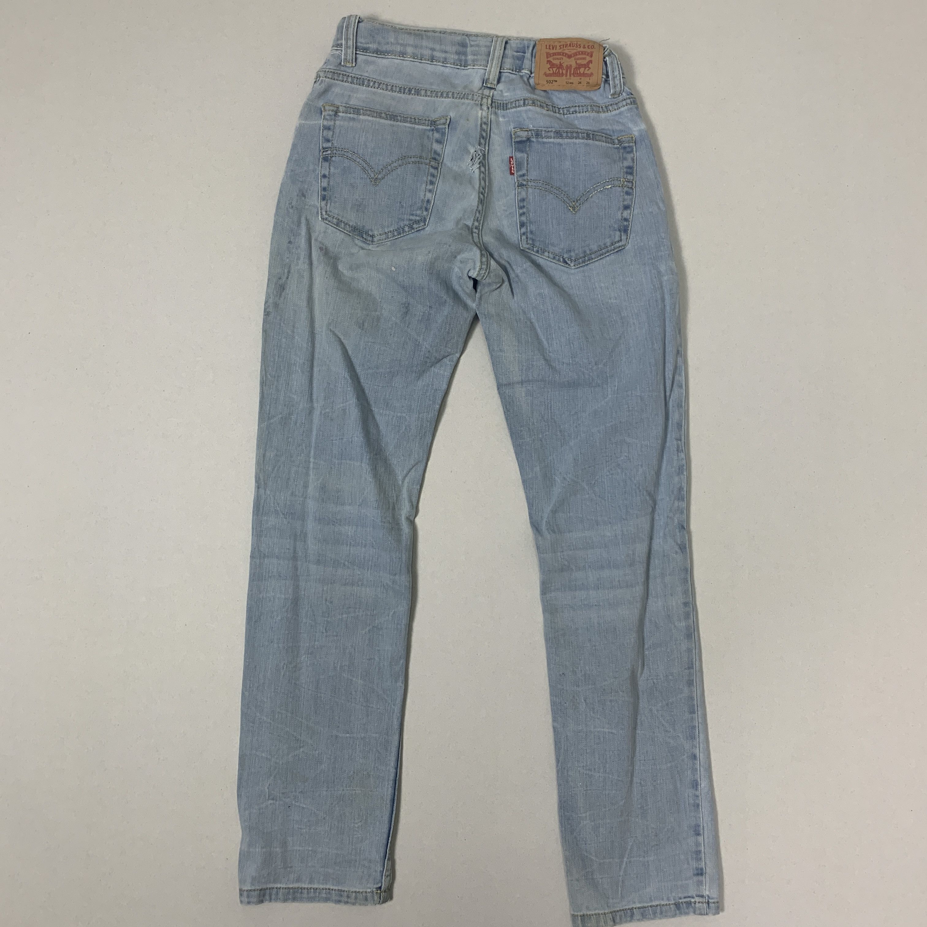 Levi's × Vintage Vintage Levis 502 Blue Denim Jeans Size US 26 / EU 42 - 5 Thumbnail