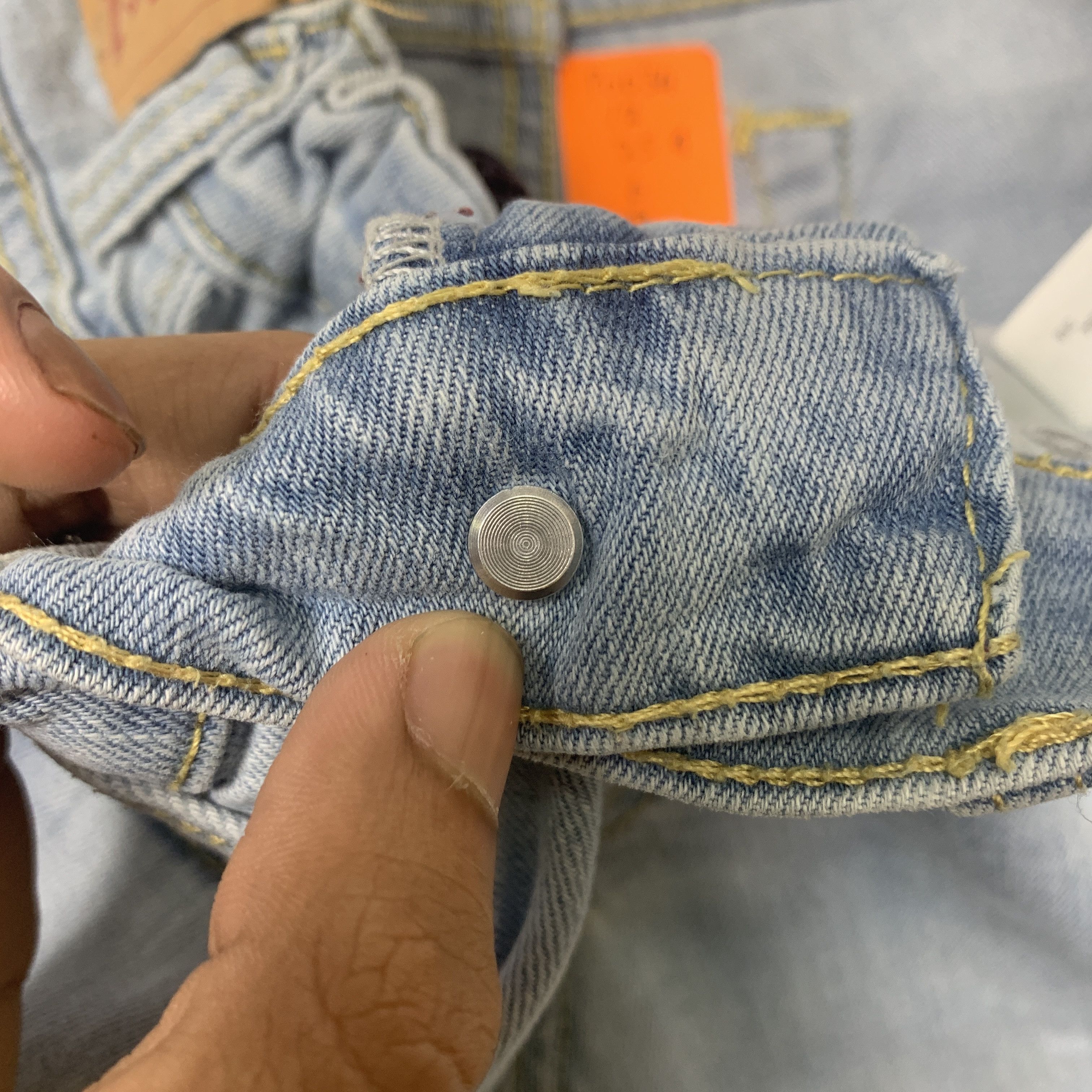 Levi's × Vintage Vintage Levis 502 Blue Denim Jeans Size US 26 / EU 42 - 12 Thumbnail
