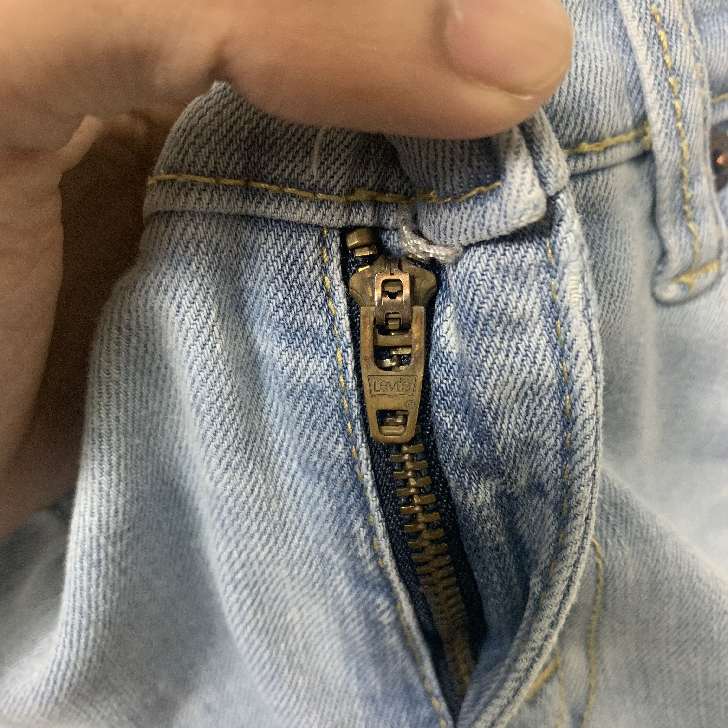 Levi's × Vintage Vintage Levis 502 Blue Denim Jeans Size US 26 / EU 42 - 10 Thumbnail