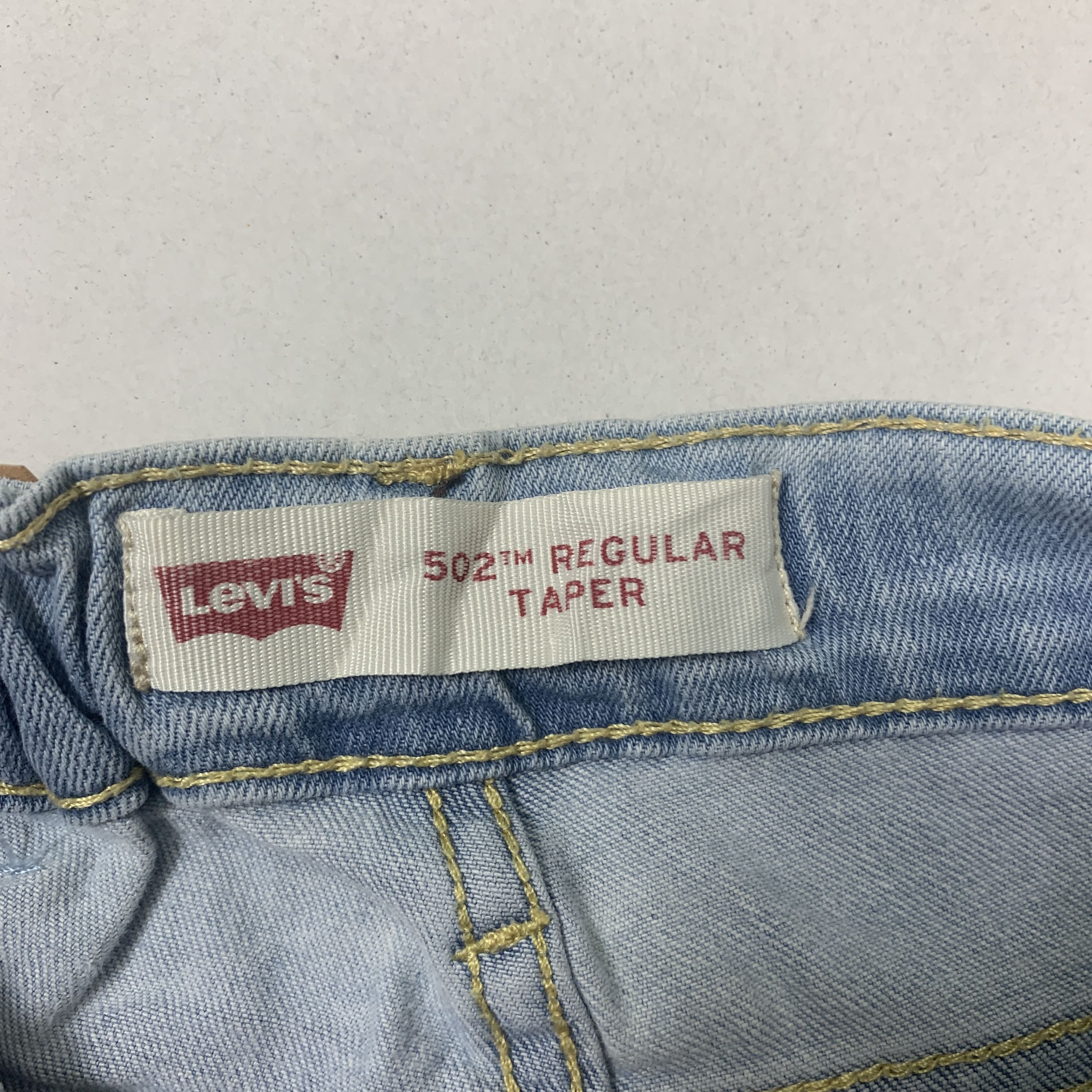 Levi's × Vintage Vintage Levis 502 Blue Denim Jeans Size US 26 / EU 42 - 11 Thumbnail
