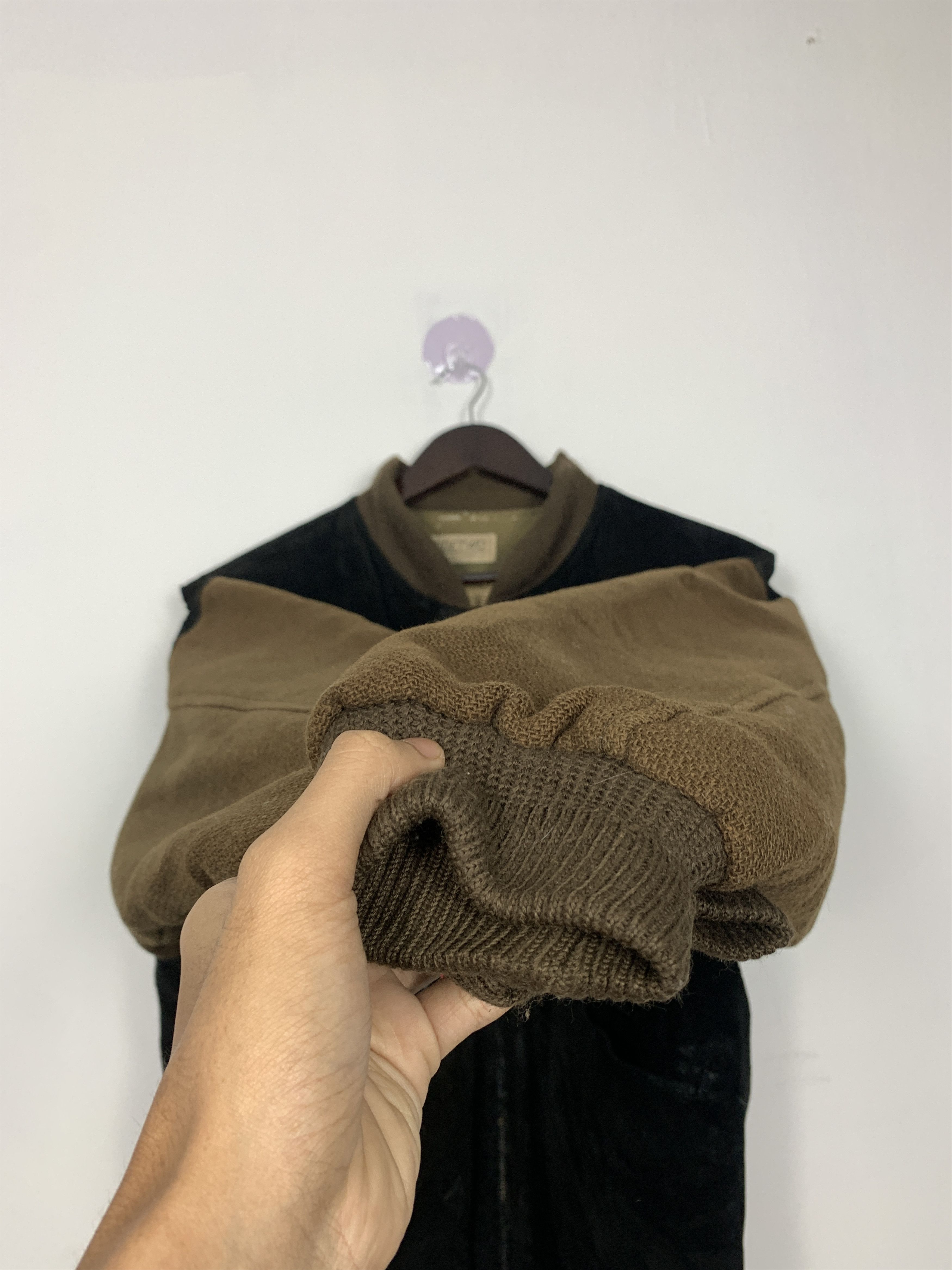 Vintage Vintage SIDE TWO Varsity Bomber Jacket Nice Design J1087 Size US M / EU 48-50 / 2 - 6 Thumbnail