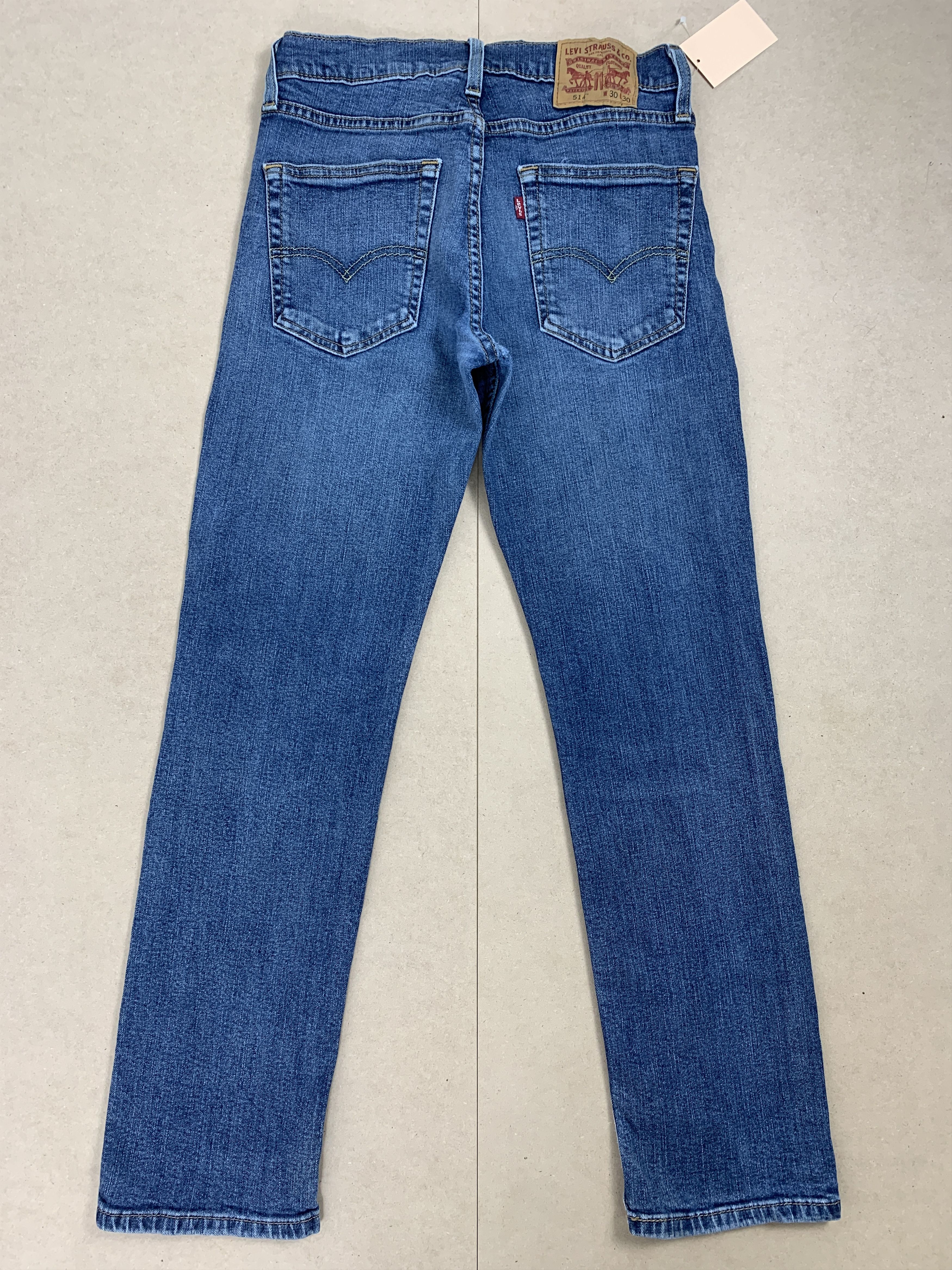 Levi's × Vintage Vintage LEVI'S Staright Cut Faded Blue Jeans Medium Blue Size US 28 / EU 44 - 5 Thumbnail