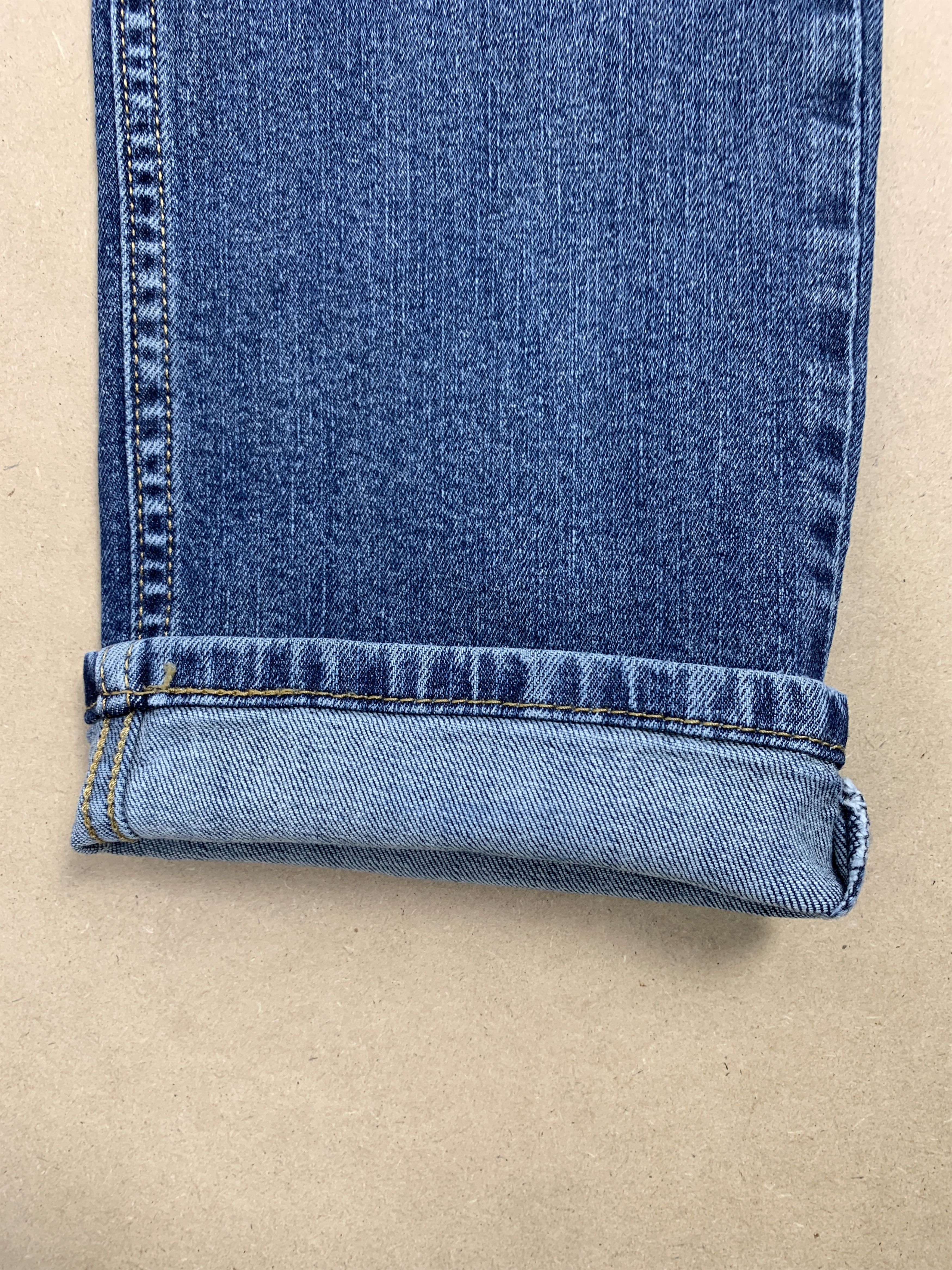 Levi's × Vintage Vintage LEVI'S Staright Cut Faded Blue Jeans Medium Blue Size US 28 / EU 44 - 4 Thumbnail