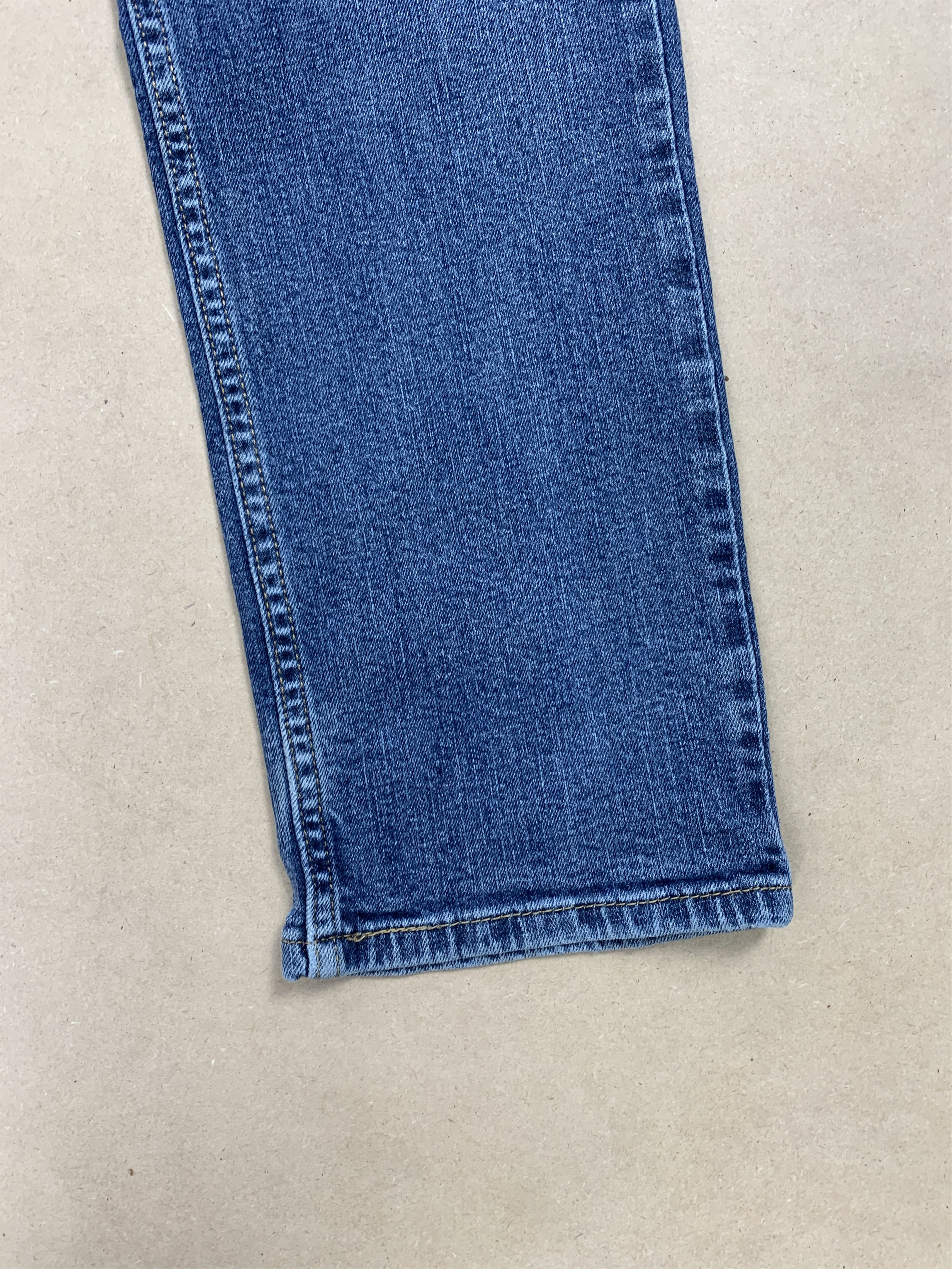 Levi's × Vintage Vintage LEVI'S Staright Cut Faded Blue Jeans Medium Blue Size US 28 / EU 44 - 3 Thumbnail